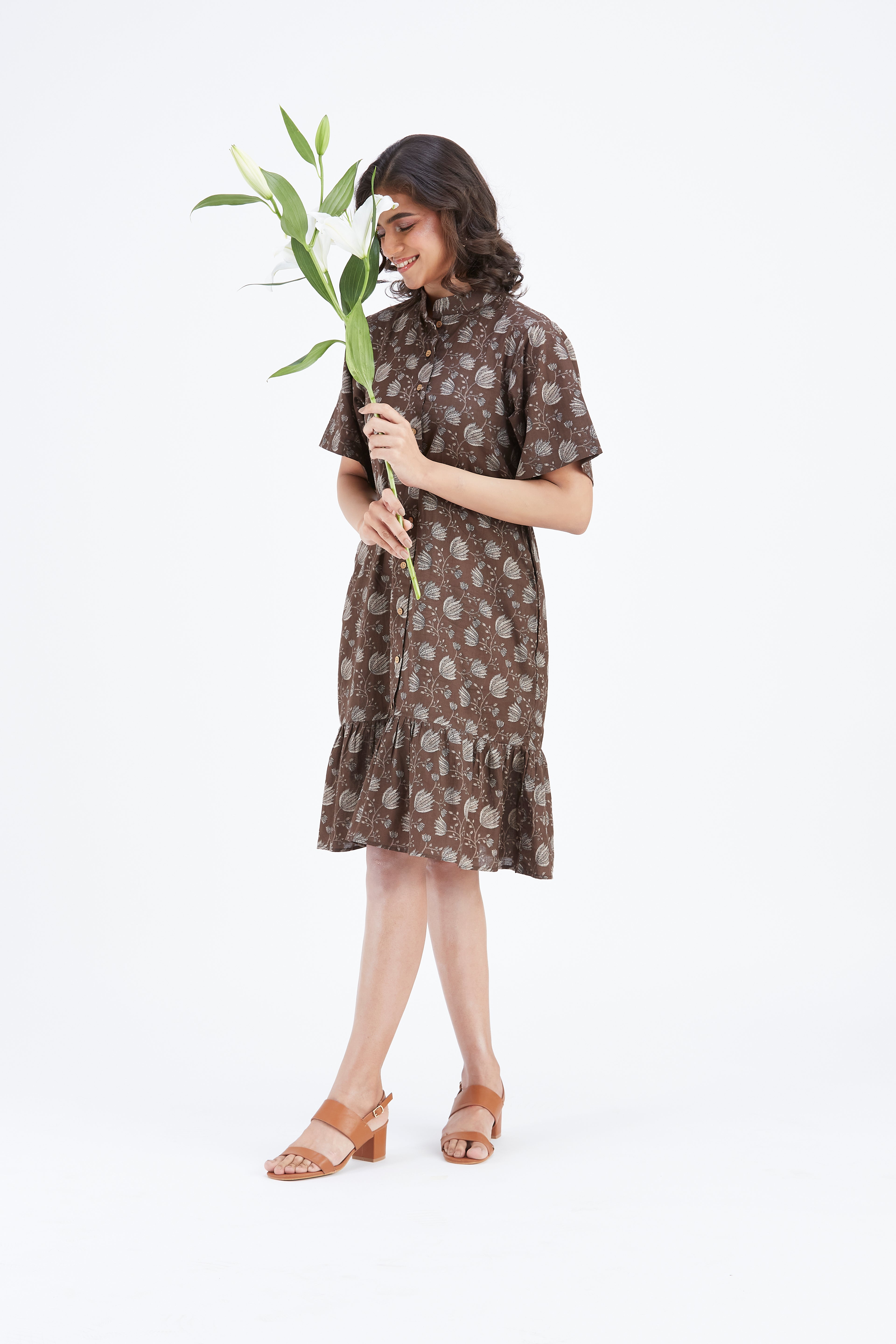 Oria dress by Hasttvam with Ete by Hasttvam at Kamakhyaa for sustainable fashion