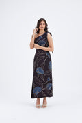 Cecilia Black dress by Hasttvam with Ete by Hasttvam at Kamakhyaa for sustainable fashion