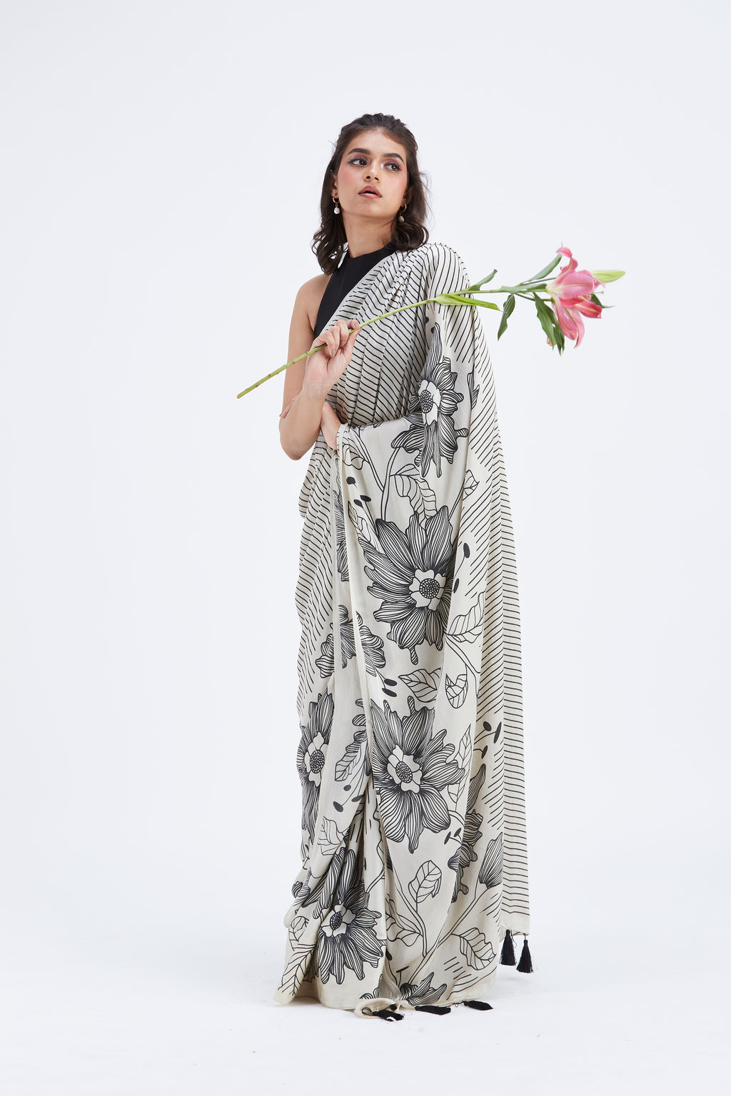 Savana Saree by Hasttvam with Ete by Hasttvam at Kamakhyaa for sustainable fashion