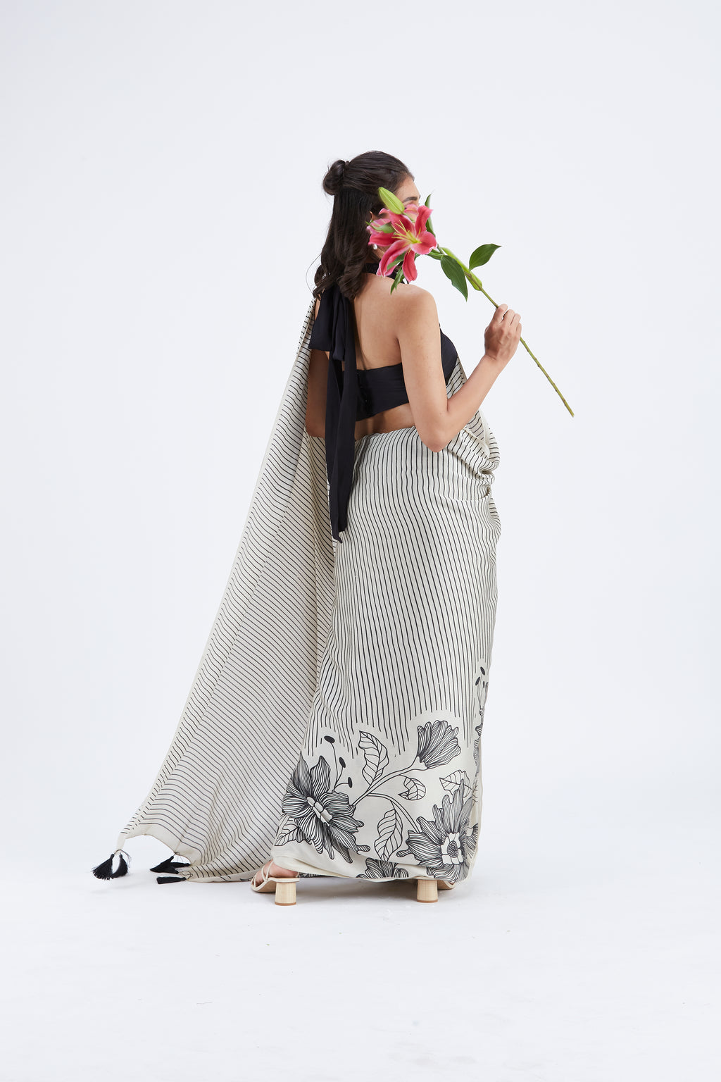 Savana Saree by Hasttvam with Ete by Hasttvam at Kamakhyaa for sustainable fashion