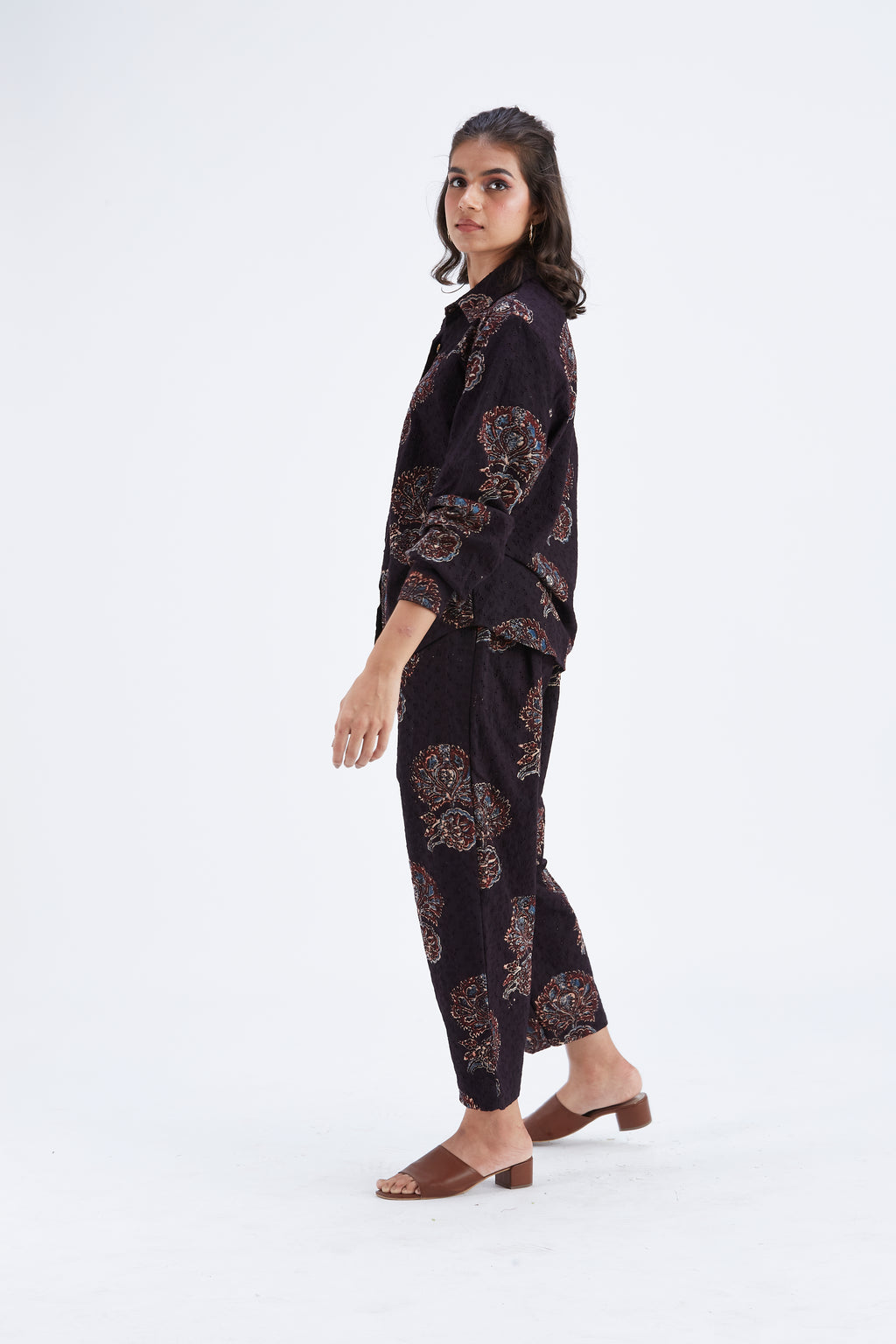 Yuna Black Co-ord set by Hasttvam with Ete by Hasttvam at Kamakhyaa for sustainable fashion