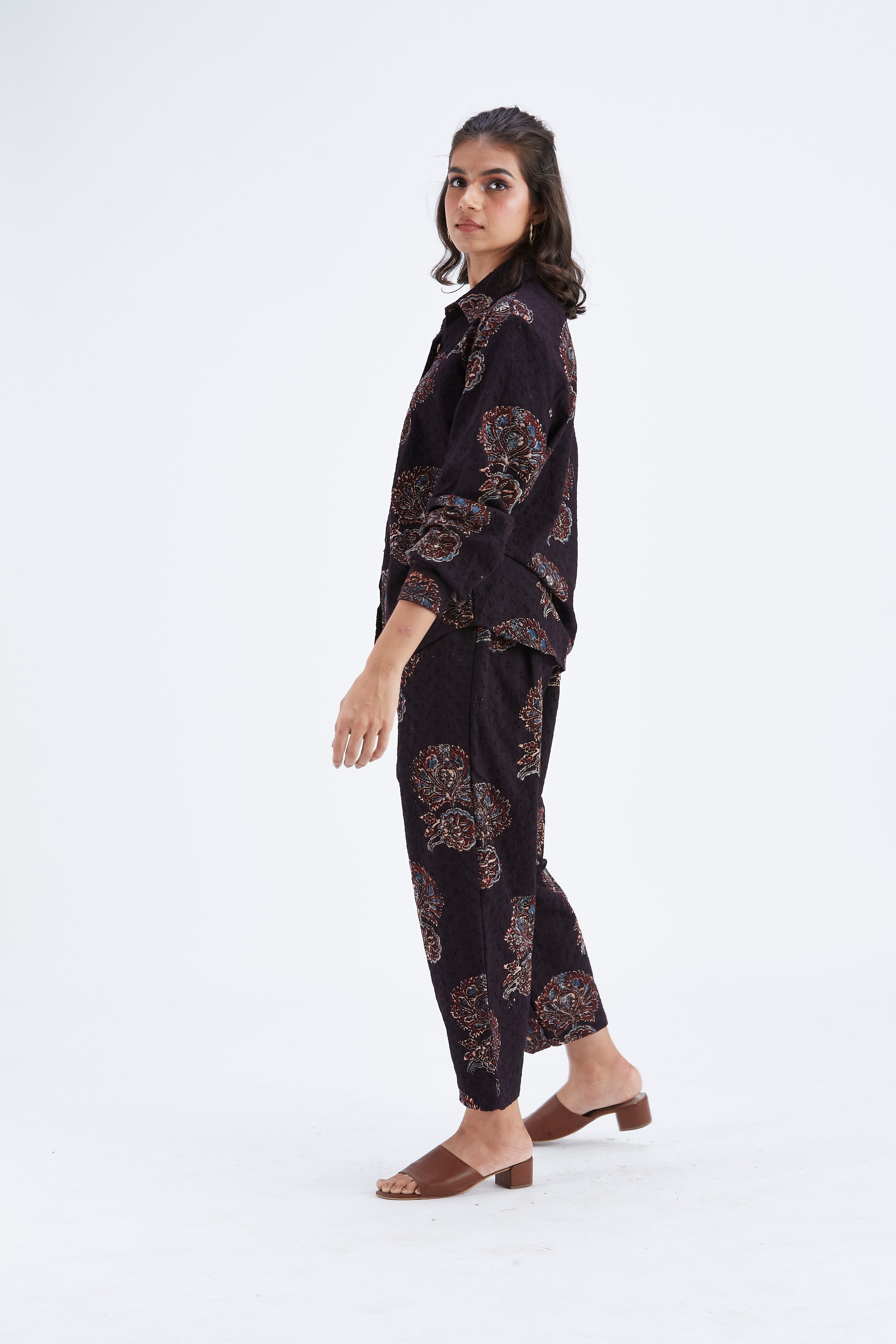 Yuna Black Co-ord set by Hasttvam with Ete by Hasttvam at Kamakhyaa for sustainable fashion