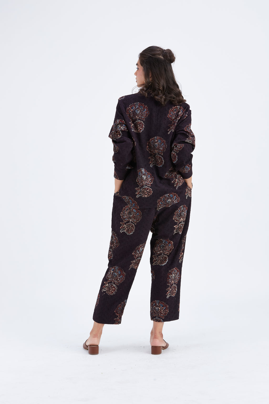 Yuna Black Co-ord set by Hasttvam with Ete by Hasttvam at Kamakhyaa for sustainable fashion