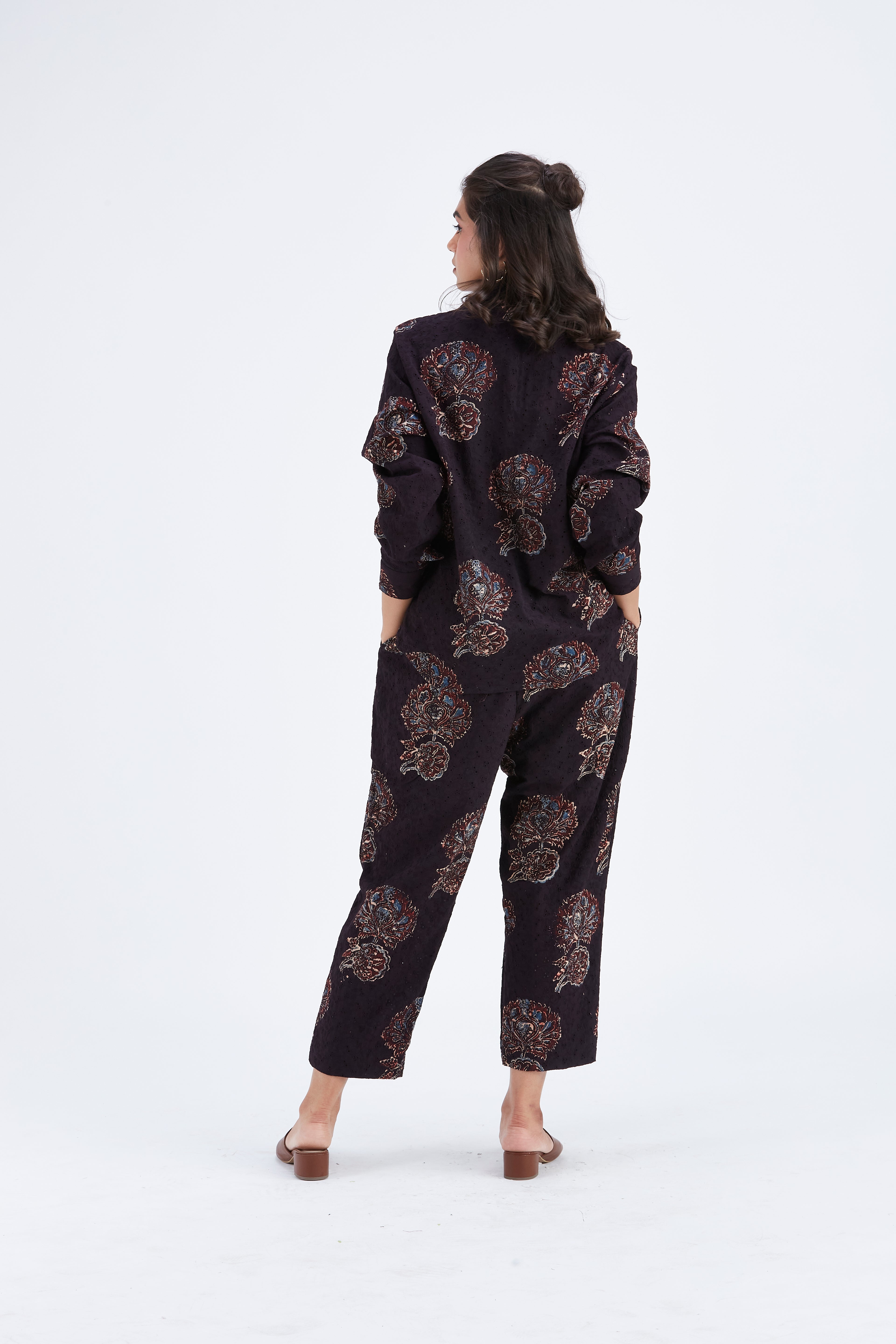 Yuna Black Co-ord set by Hasttvam with Ete by Hasttvam at Kamakhyaa for sustainable fashion