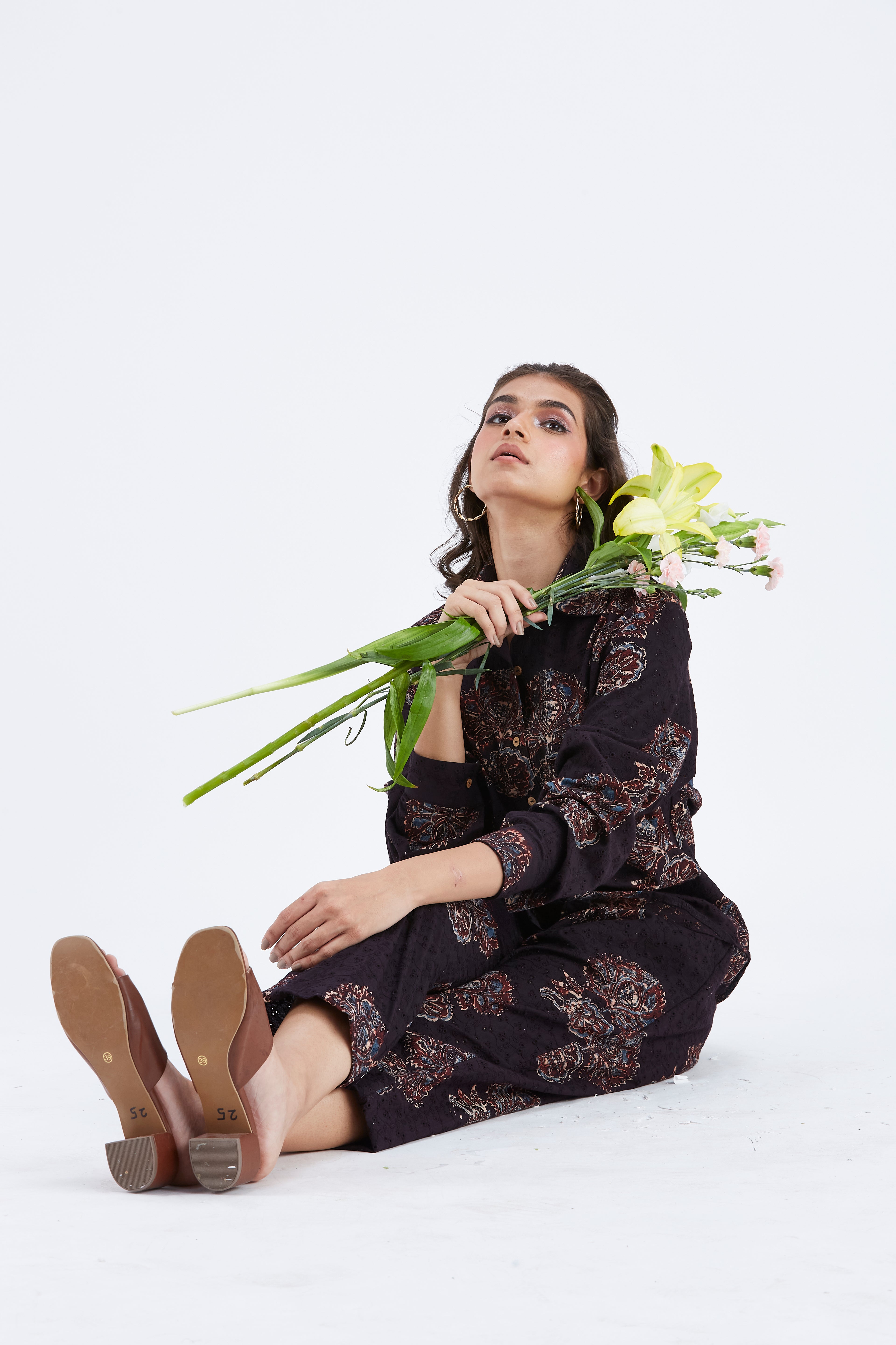 Yuna Black Co-ord set by Hasttvam with Ete by Hasttvam at Kamakhyaa for sustainable fashion