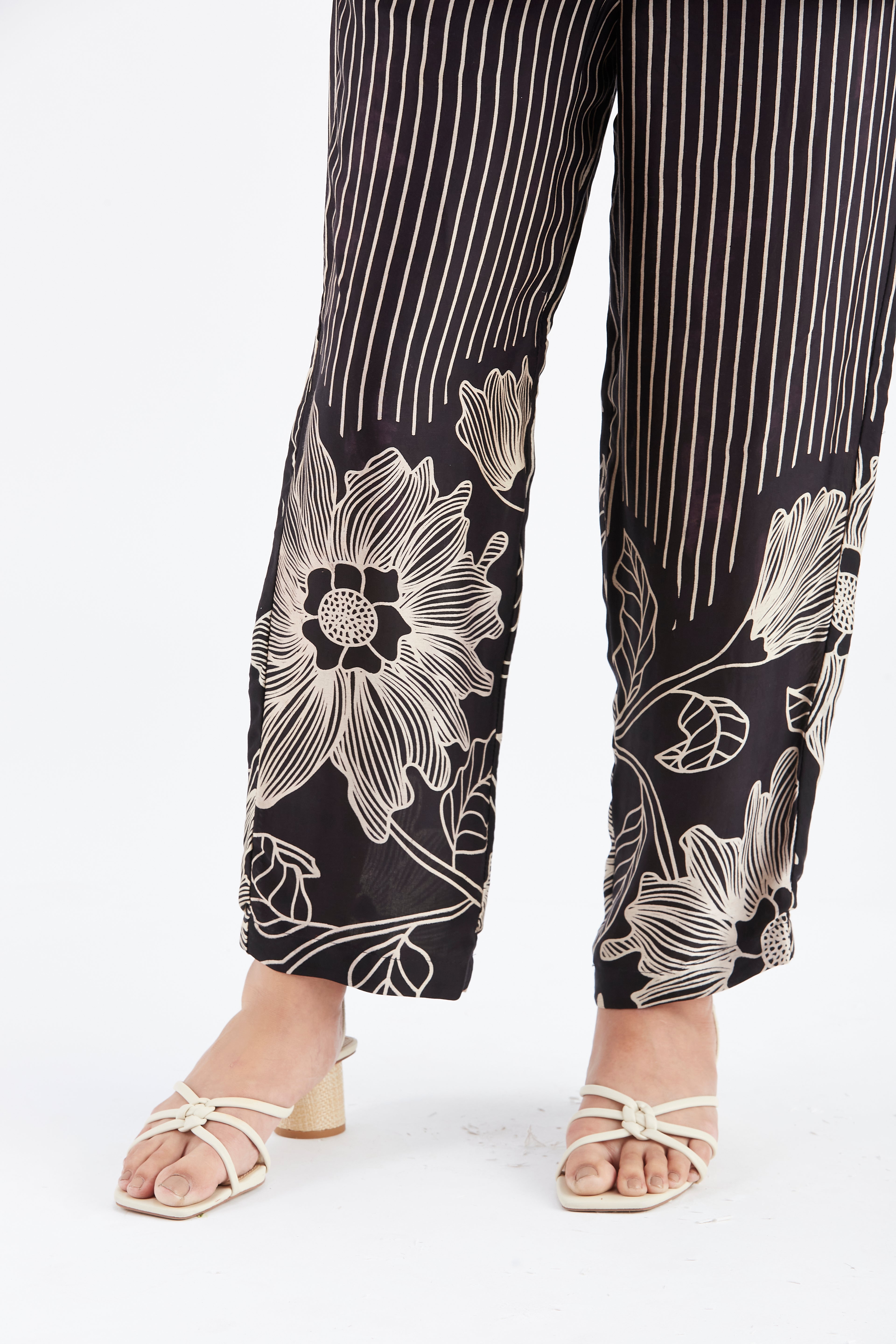 Amae Black Co-ord set by Hasttvam with Ete by Hasttvam at Kamakhyaa for sustainable fashion