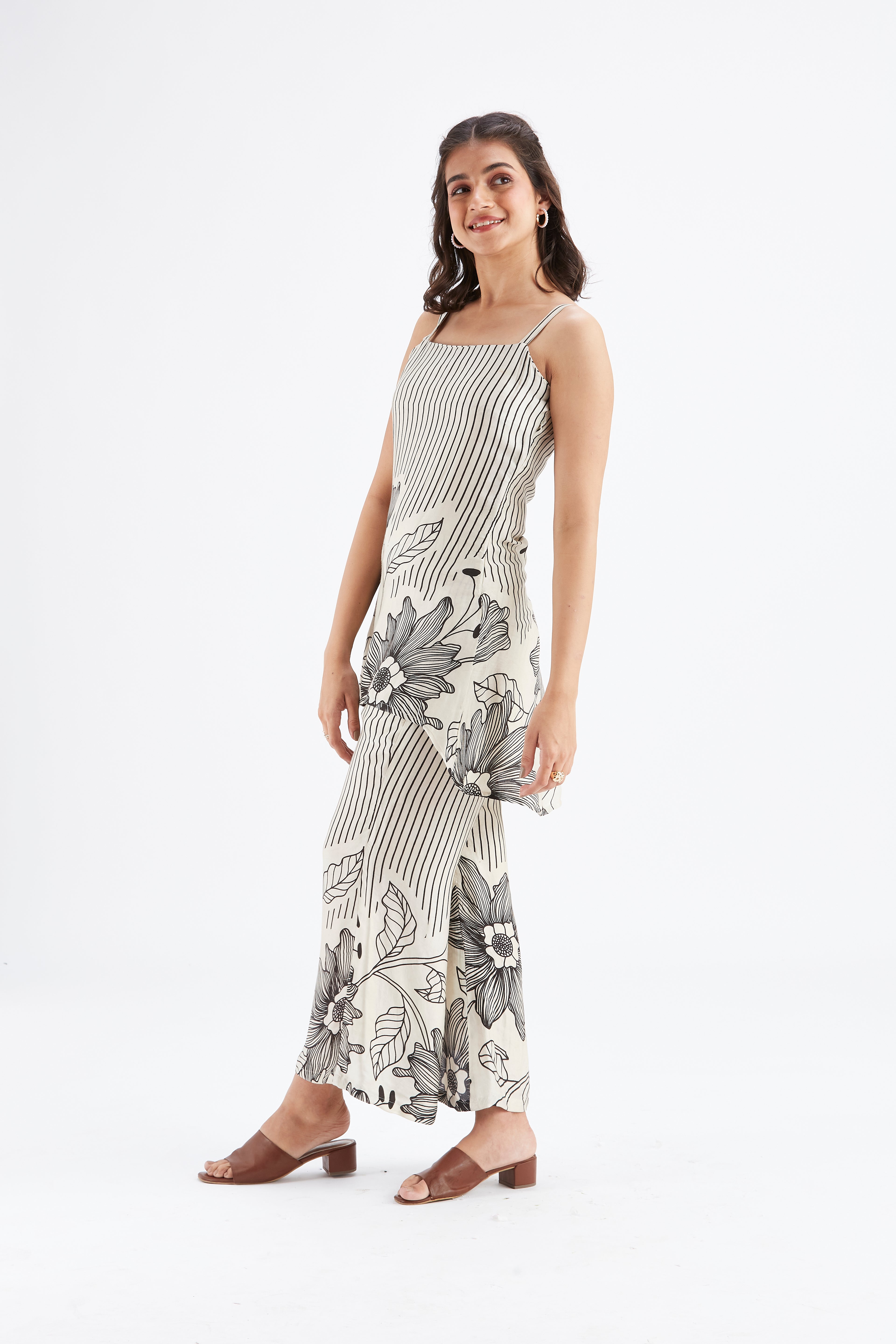 Alina White Co-ord set by Hasttvam with Ete by Hasttvam at Kamakhyaa for sustainable fashion