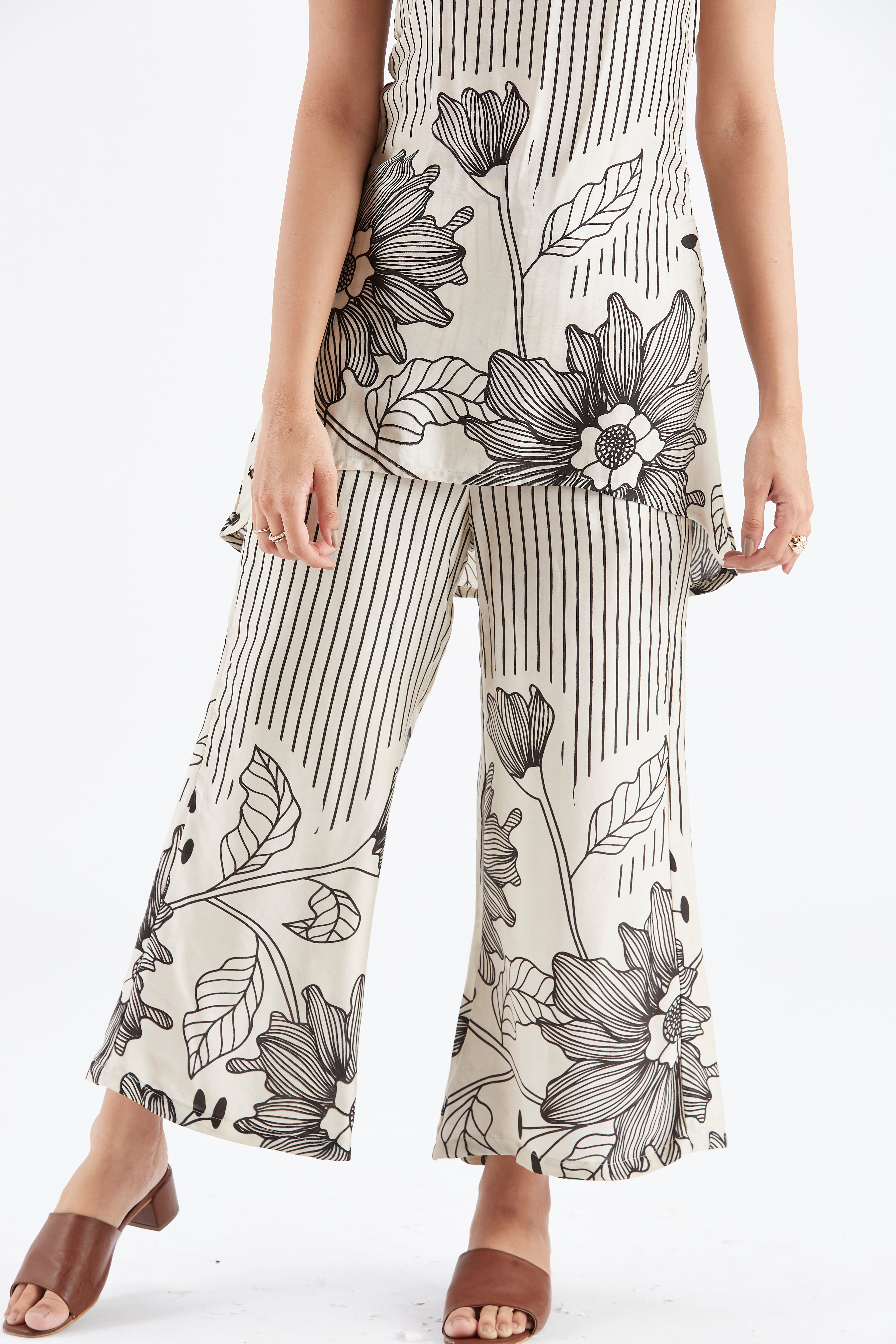 Alina White Co-ord set by Hasttvam with Ete by Hasttvam at Kamakhyaa for sustainable fashion