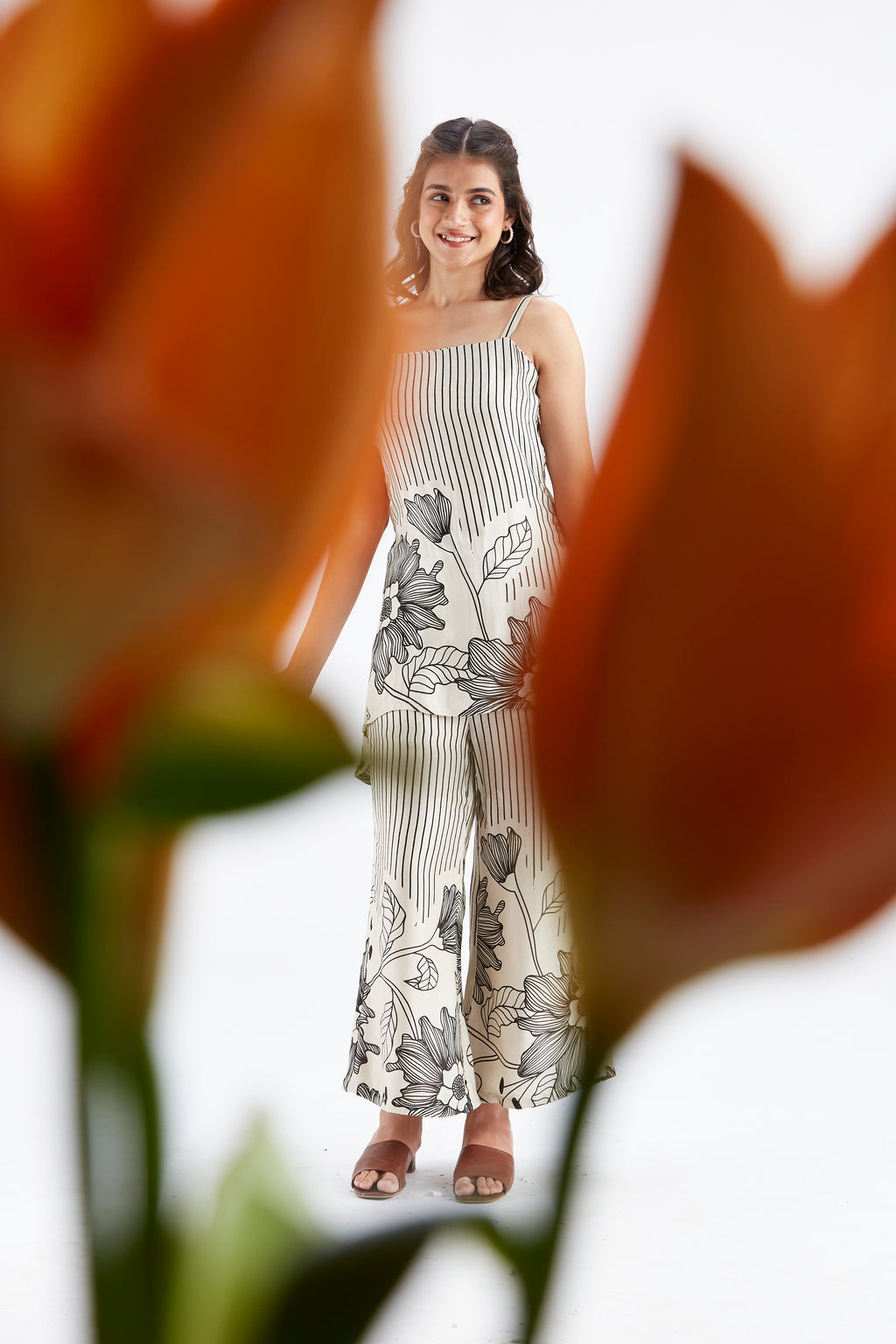 Alina White Co-ord set by Hasttvam with Ete by Hasttvam at Kamakhyaa for sustainable fashion