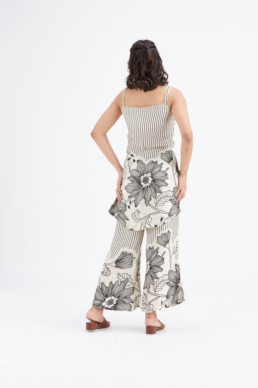 Alina White Co-ord set by Hasttvam with Ete by Hasttvam at Kamakhyaa for sustainable fashion
