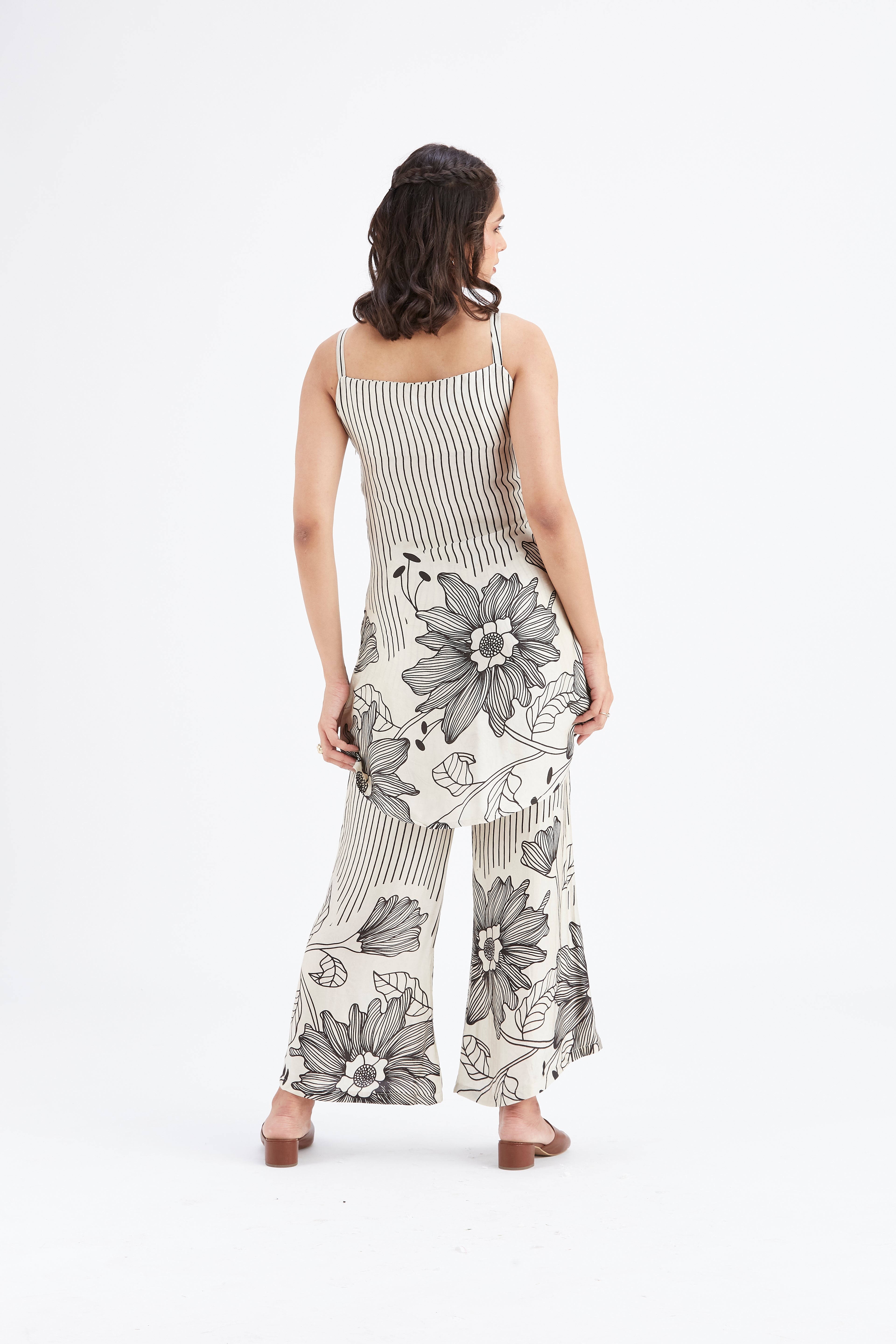 Alina White Co-ord set by Hasttvam with Ete by Hasttvam at Kamakhyaa for sustainable fashion