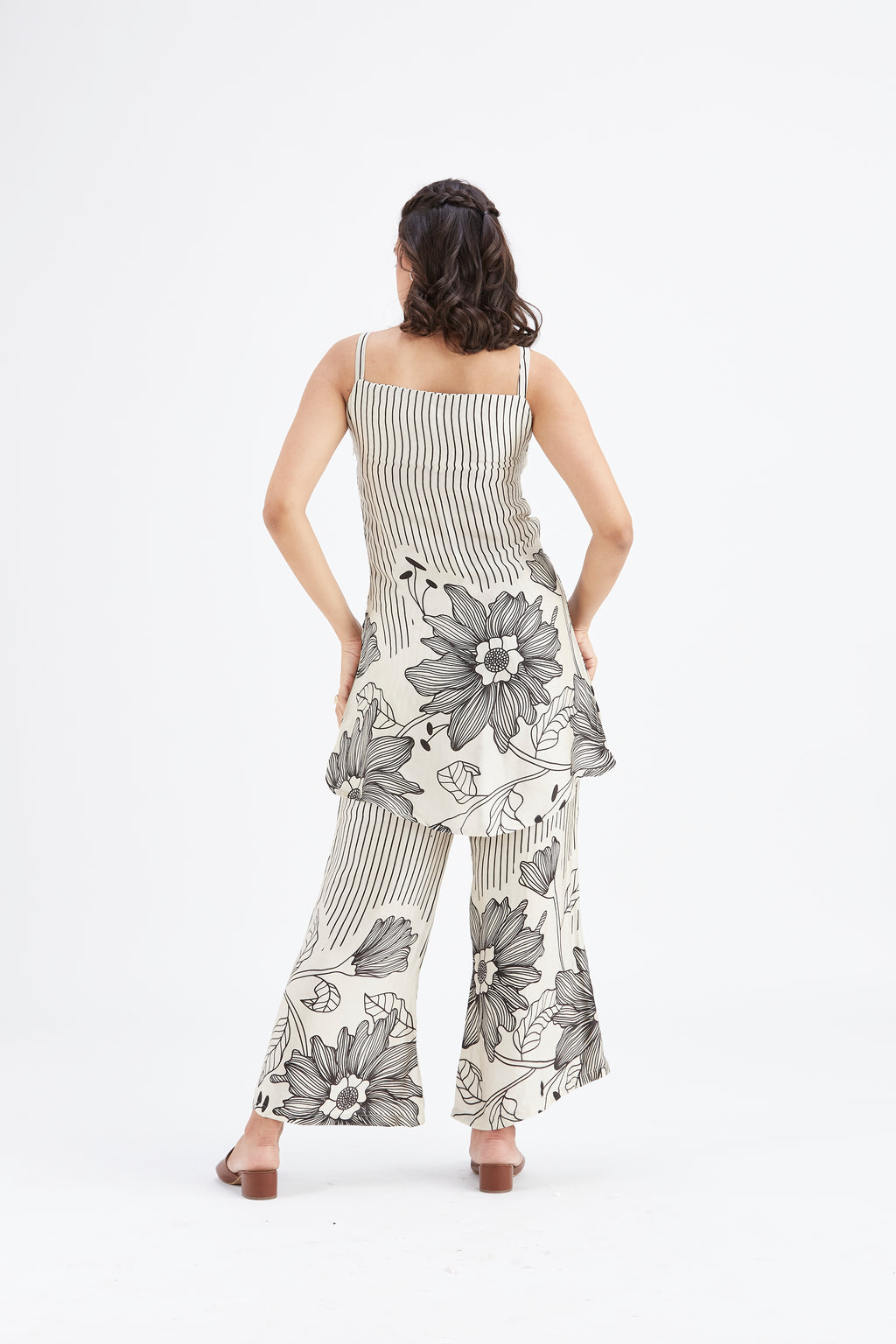 Alina White Co-ord set by Hasttvam with Ete by Hasttvam at Kamakhyaa for sustainable fashion