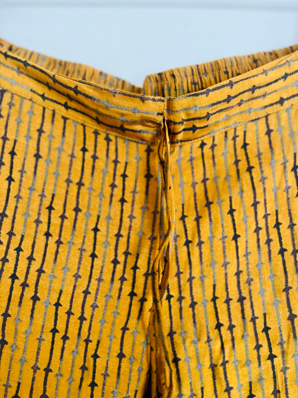 Mustard Kurta Set With Dupatta by Indian Wear with Ethnic Wear, Kurta Pant Sets, Kurta Set with Dupattas, Mustard, Natural, Prints, Rayon, Regular Fit, Womenswear at Kamakhyaa for sustainable fashion