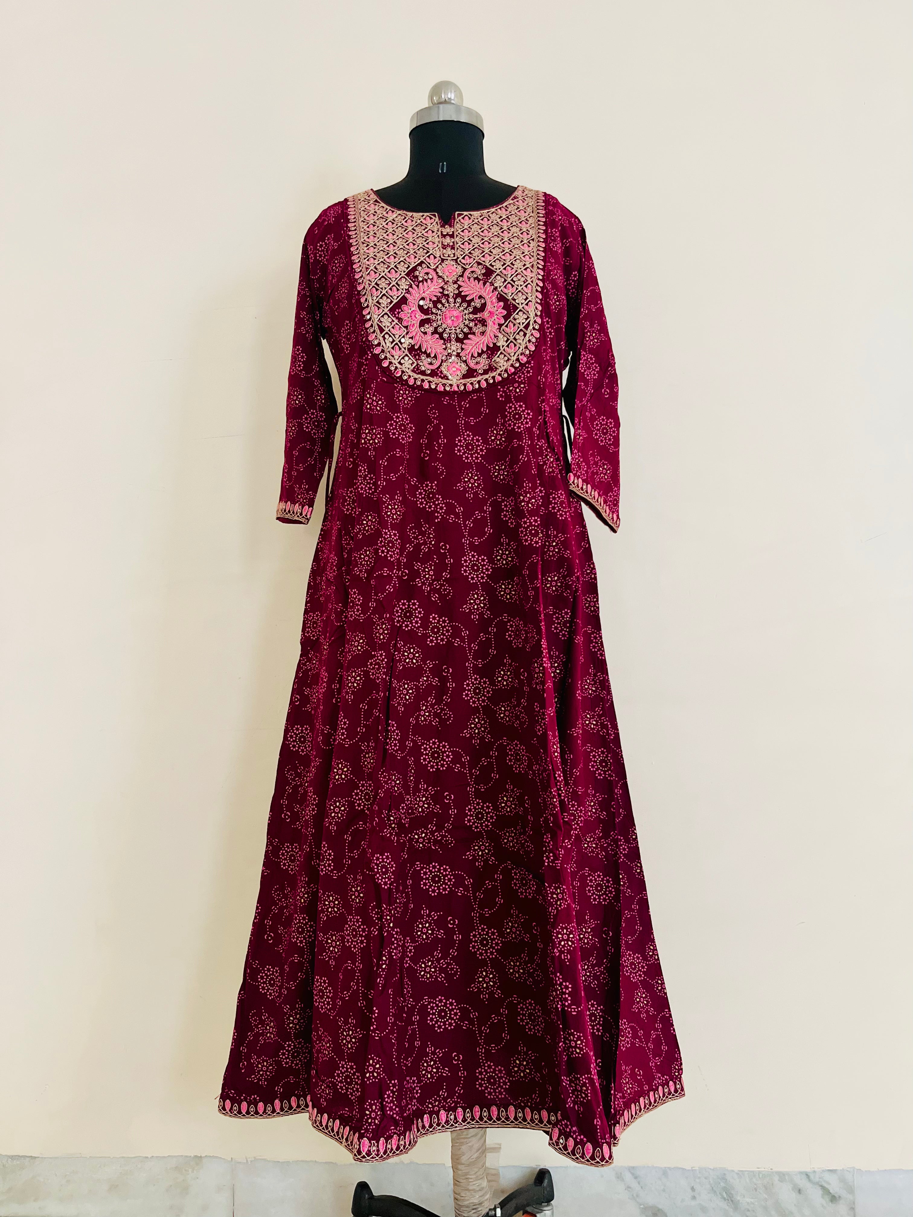 Red Cotton Printed Kurta Set With Dupatta by Indian Wear with Cotton, Ethnic Wear, Kurta Pant Sets, Kurta Set with Dupattas, Natural, Prints, Red, Regular Fit, Womenswear at Kamakhyaa for sustainable fashion