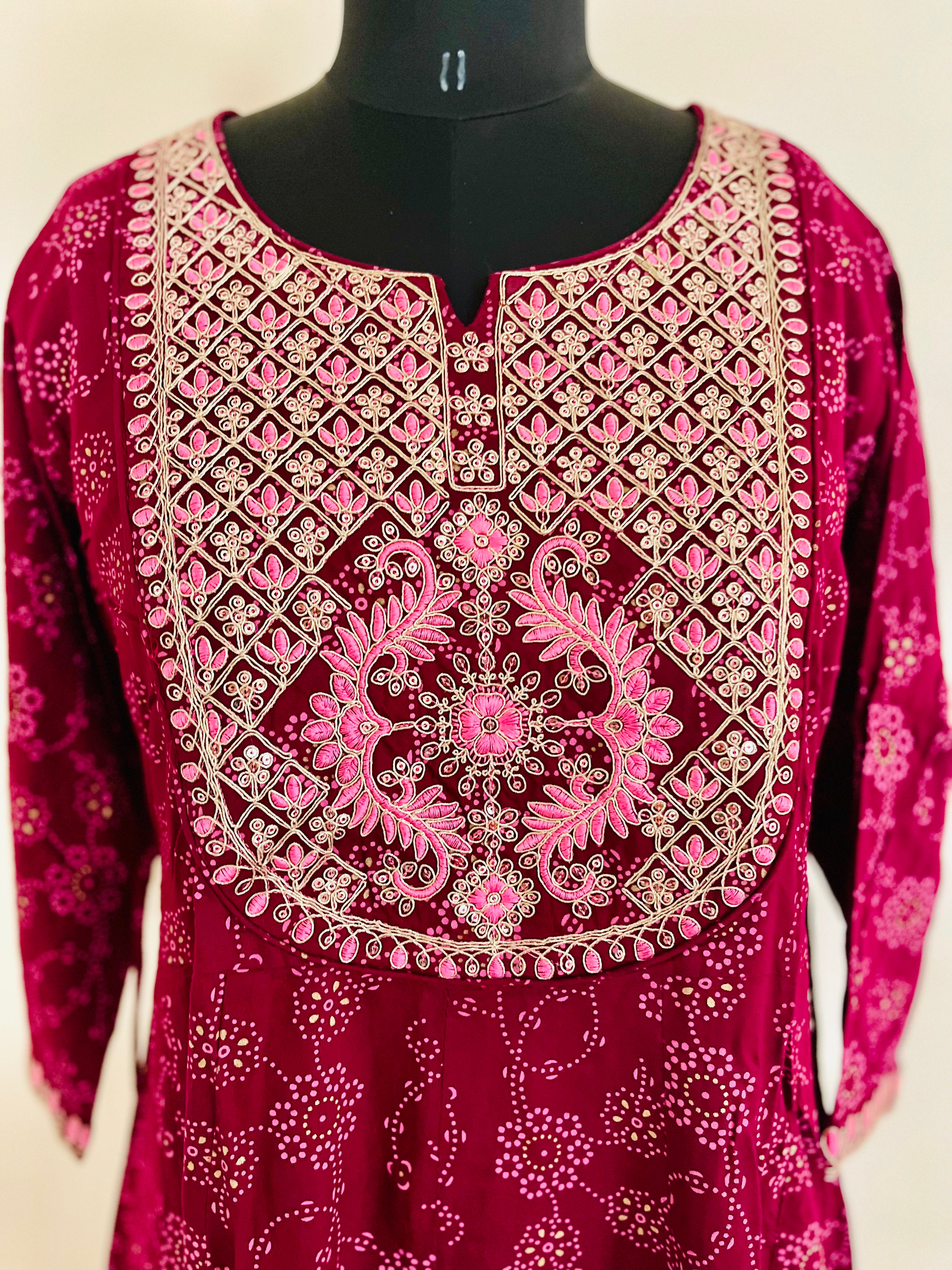 Red Cotton Printed Kurta Set With Dupatta by Indian Wear with Cotton, Ethnic Wear, Kurta Pant Sets, Kurta Set with Dupattas, Natural, Prints, Red, Regular Fit, Womenswear at Kamakhyaa for sustainable fashion