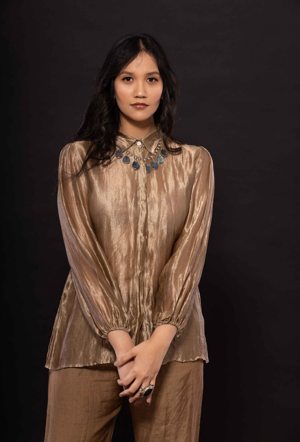 Nyuti by Chambray & Co. with Qurbat by Chambray & Co at Kamakhyaa for sustainable fashion