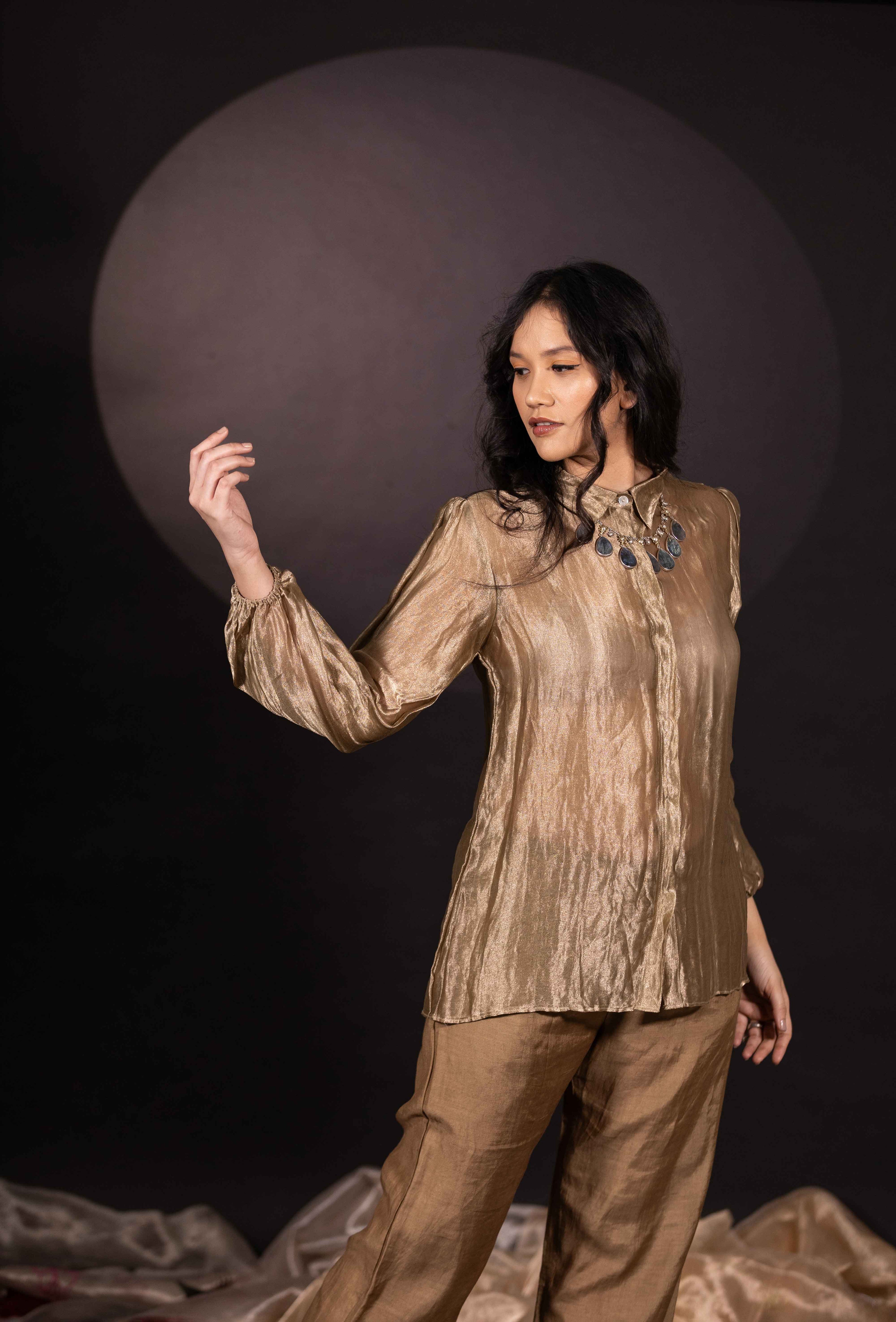 Nyuti by Chambray & Co. with Qurbat by Chambray & Co at Kamakhyaa for sustainable fashion