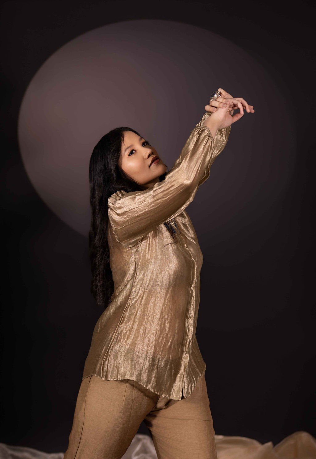 Nyuti by Chambray & Co. with Qurbat by Chambray & Co at Kamakhyaa for sustainable fashion