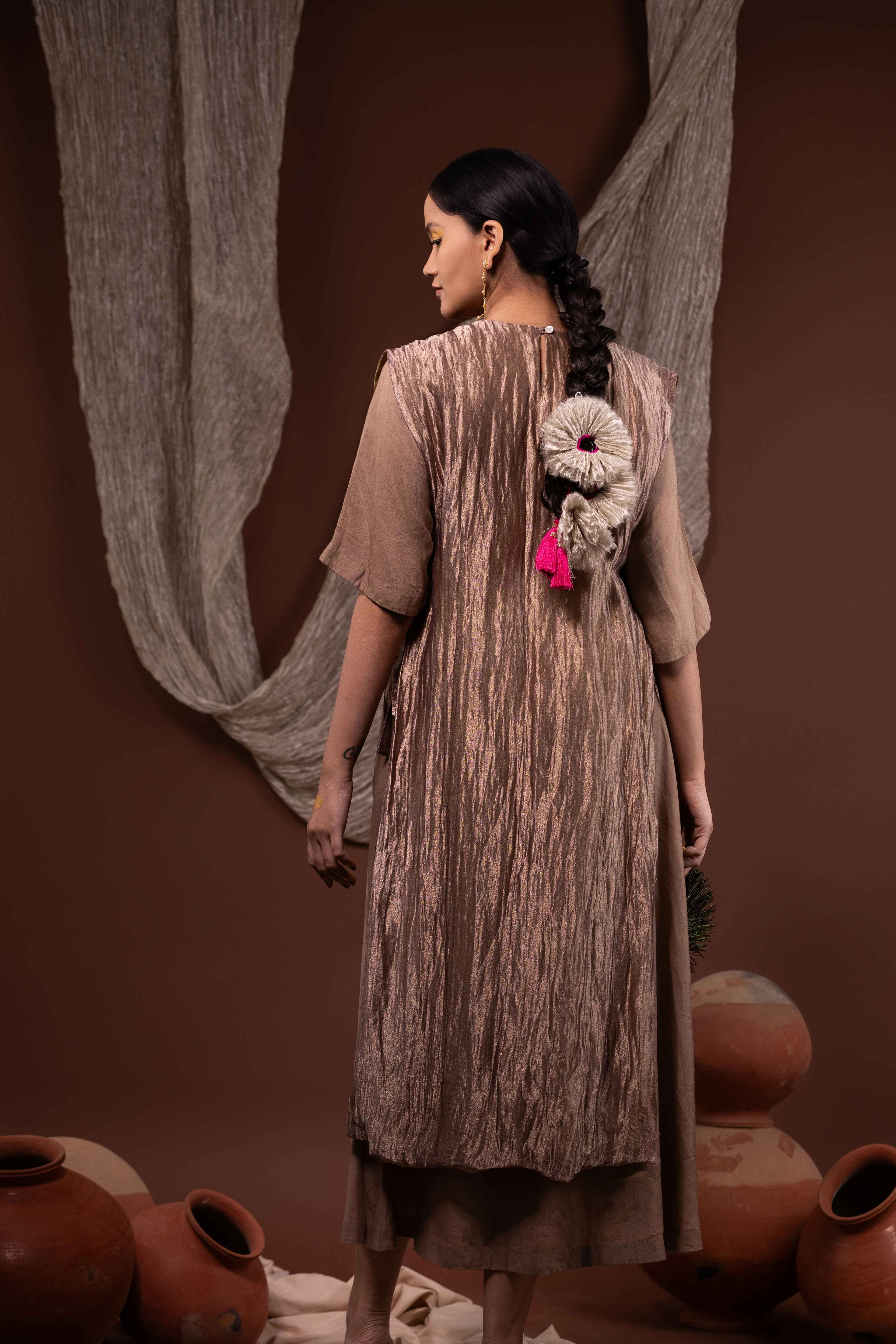 Aarka by Chambray & Co. with Qurbat by Chambray & Co at Kamakhyaa for sustainable fashion