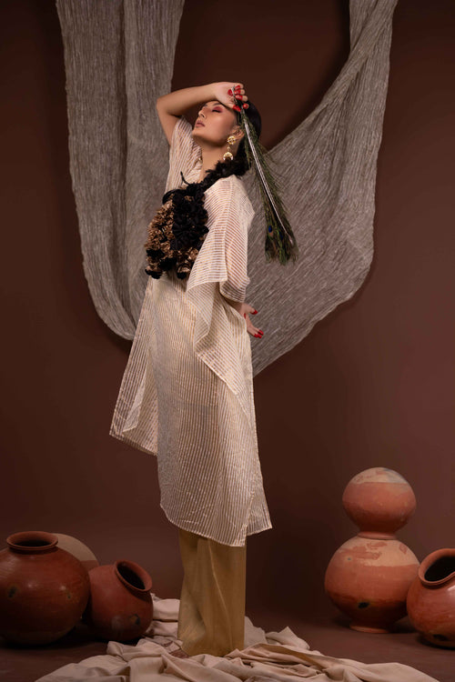 Atreyi by Chambray & Co. with Qurbat by Chambray & Co at Kamakhyaa for sustainable fashion