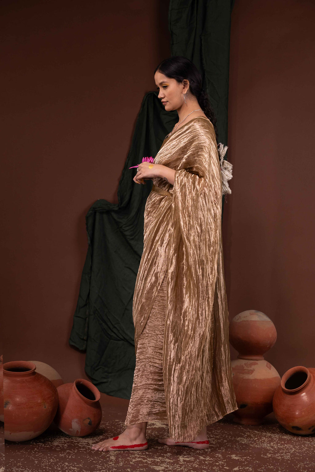 Iti by Chambray & Co. with Qurbat by Chambray & Co at Kamakhyaa for sustainable fashion