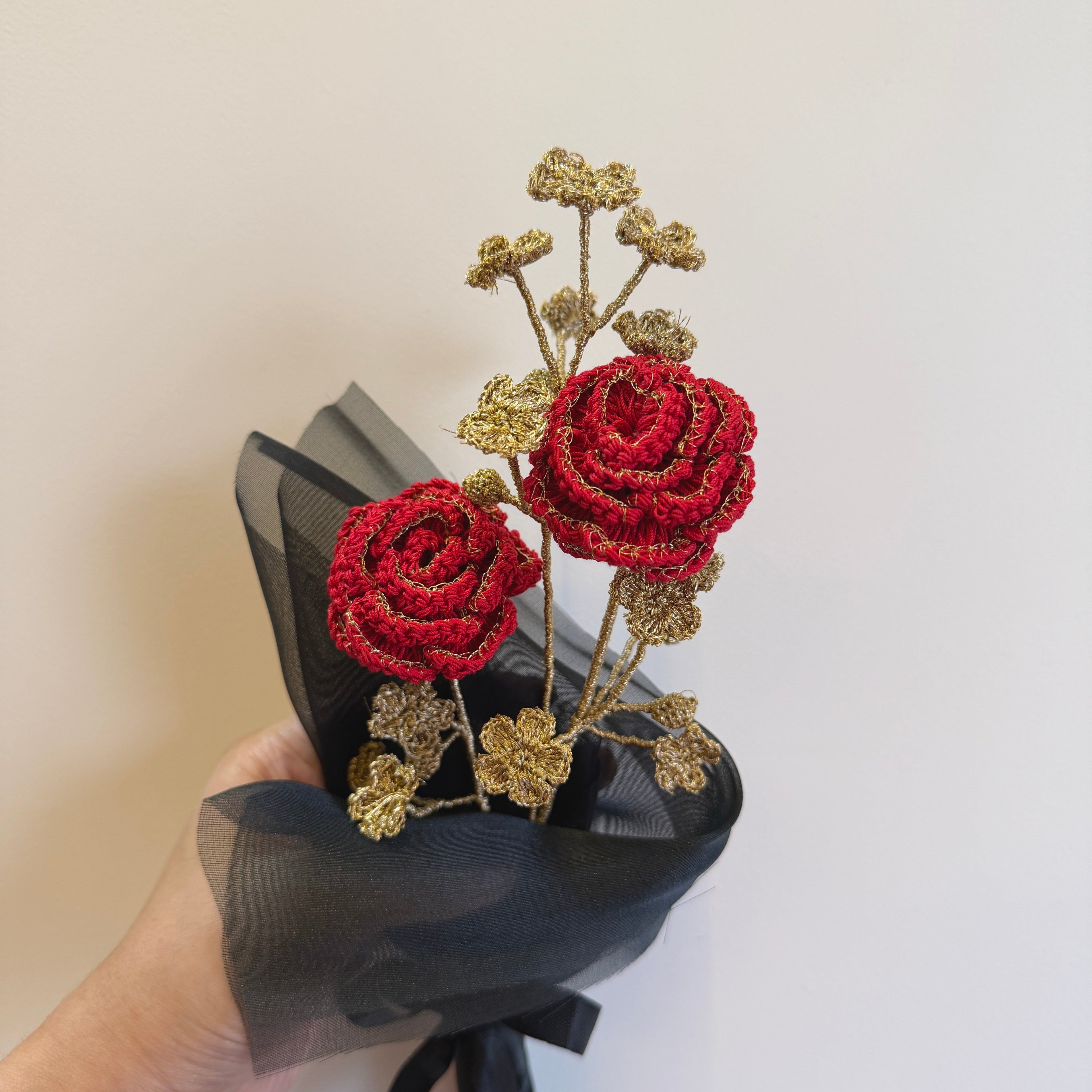 Zari Ruhani Blooms by Ikriit'm with bouquet, Decor at Kamakhyaa for sustainable fashion