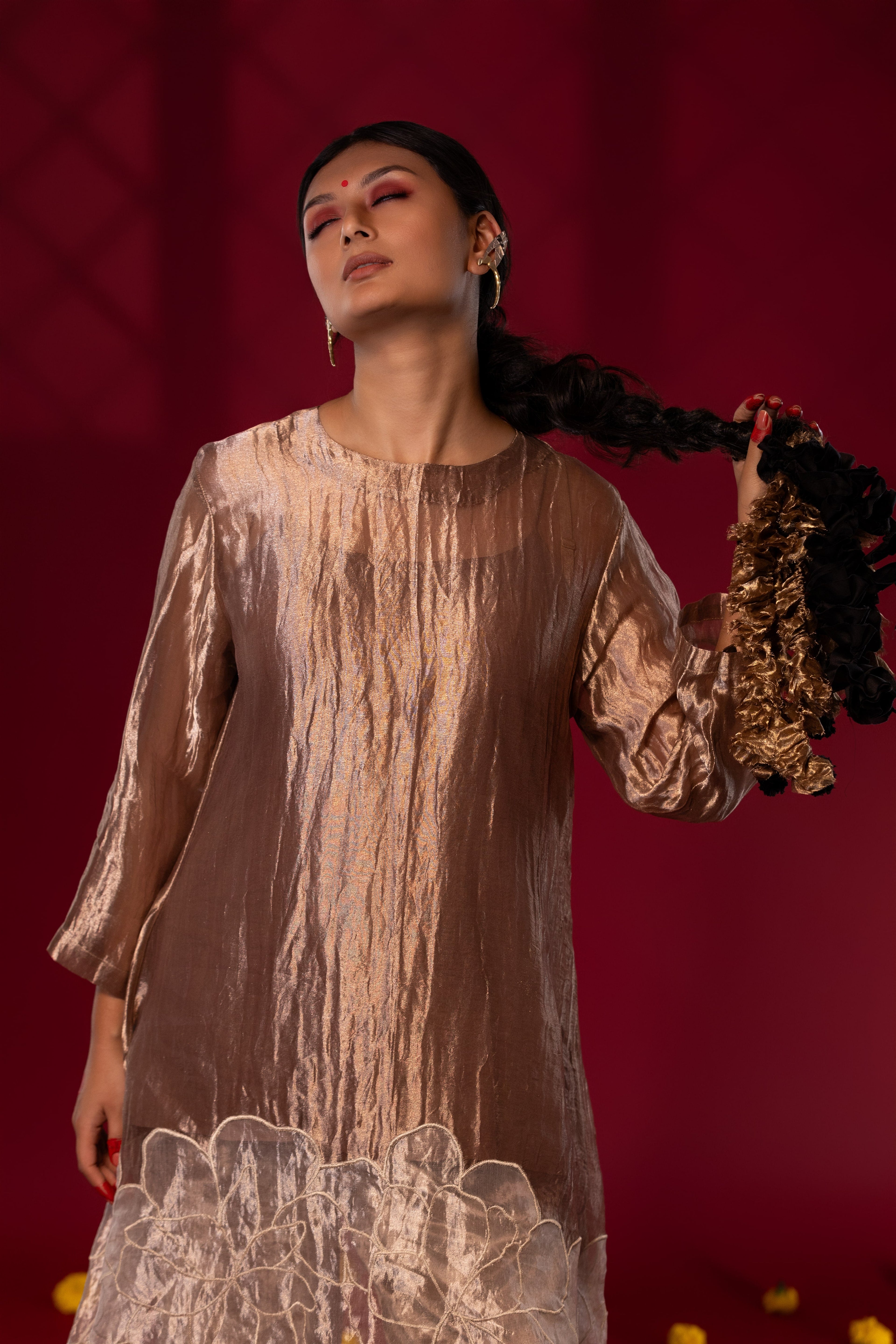 Vidha by Chambray & Co. with Qurbat by Chambray & Co at Kamakhyaa for sustainable fashion