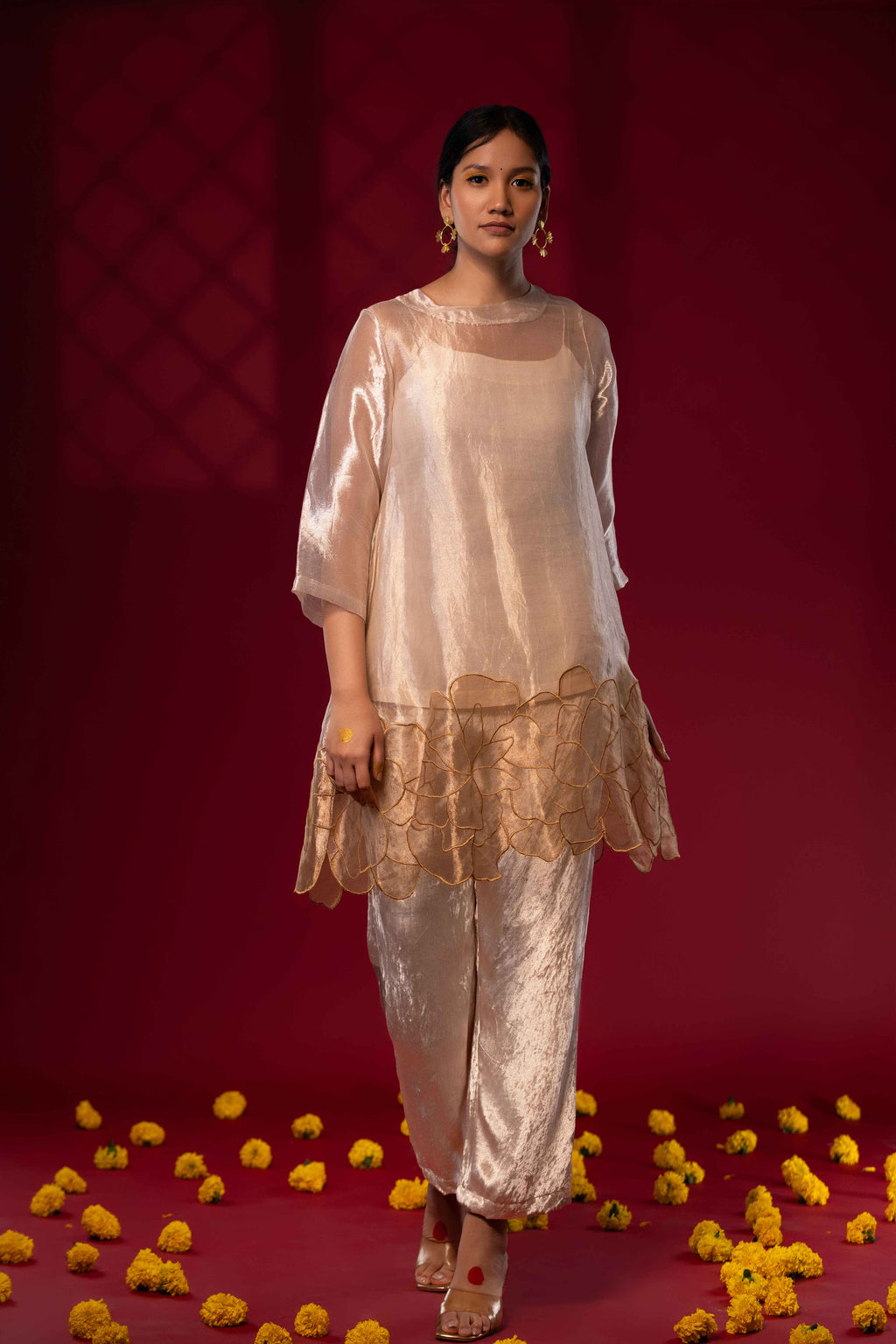 Tisya by Chambray & Co. with Qurbat by Chambray & Co at Kamakhyaa for sustainable fashion