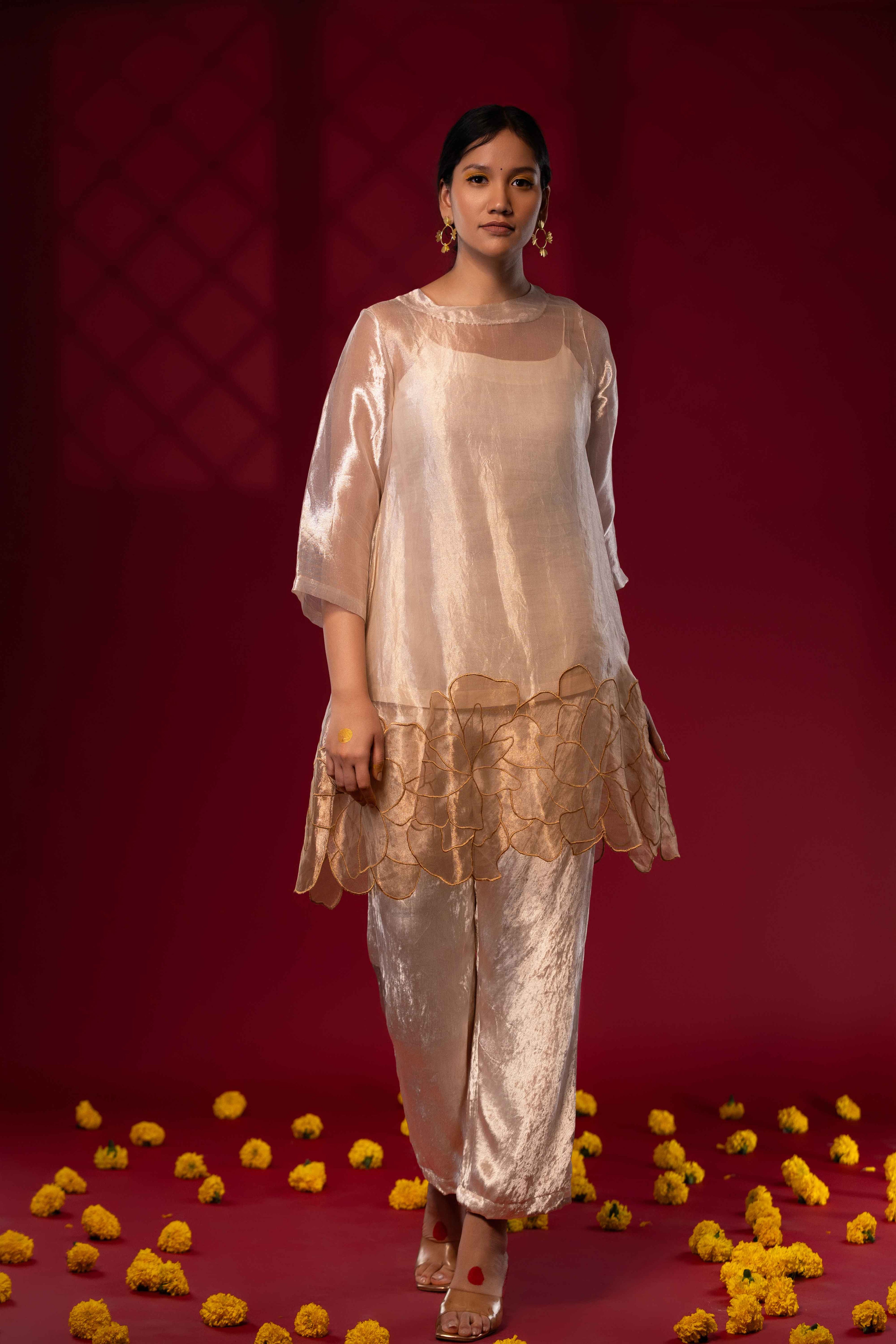 Tisya by Chambray & Co. with Qurbat by Chambray & Co at Kamakhyaa for sustainable fashion