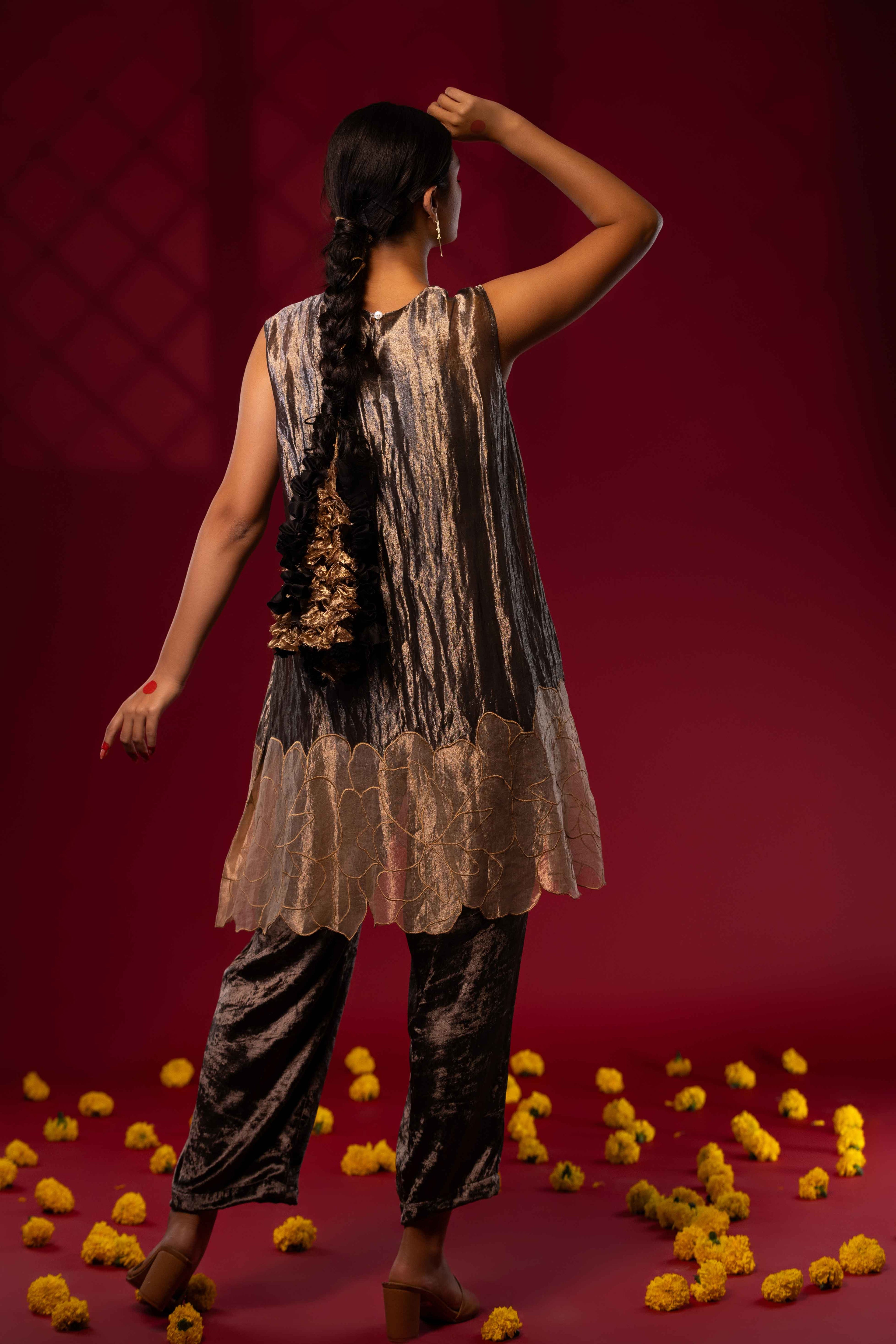 Yuvika by Chambray & Co. with Qurbat by Chambray & Co at Kamakhyaa for sustainable fashion