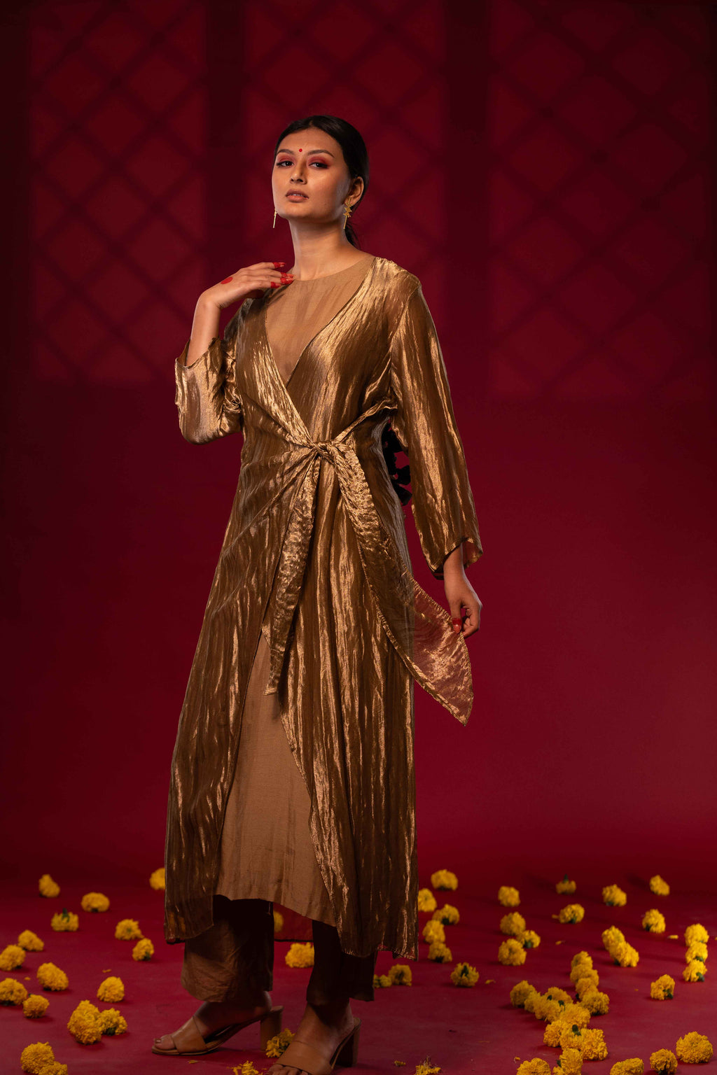 Dhyuti by Chambray & Co. with Qurbat by Chambray & Co at Kamakhyaa for sustainable fashion