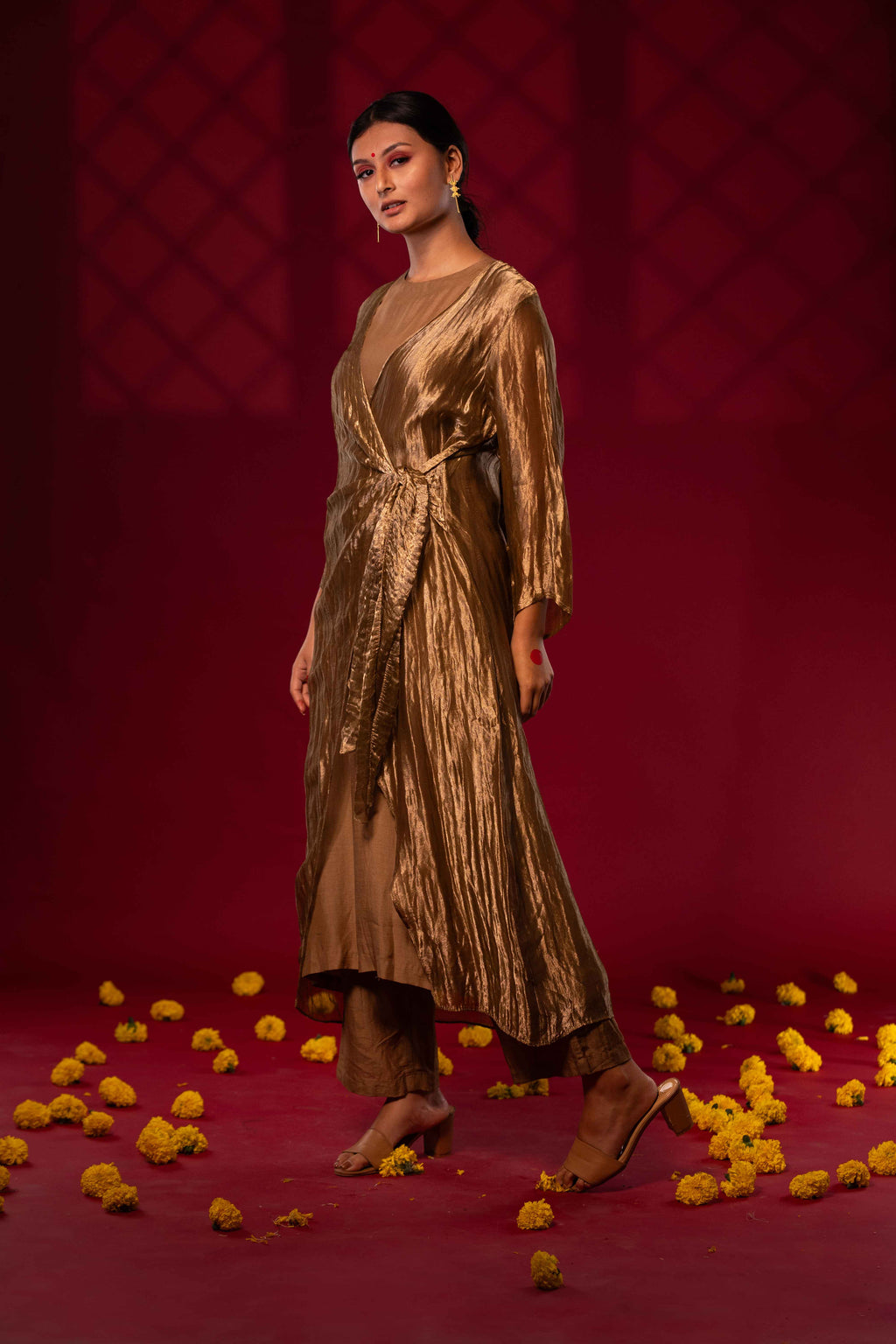 Dhyuti by Chambray & Co. with Qurbat by Chambray & Co at Kamakhyaa for sustainable fashion