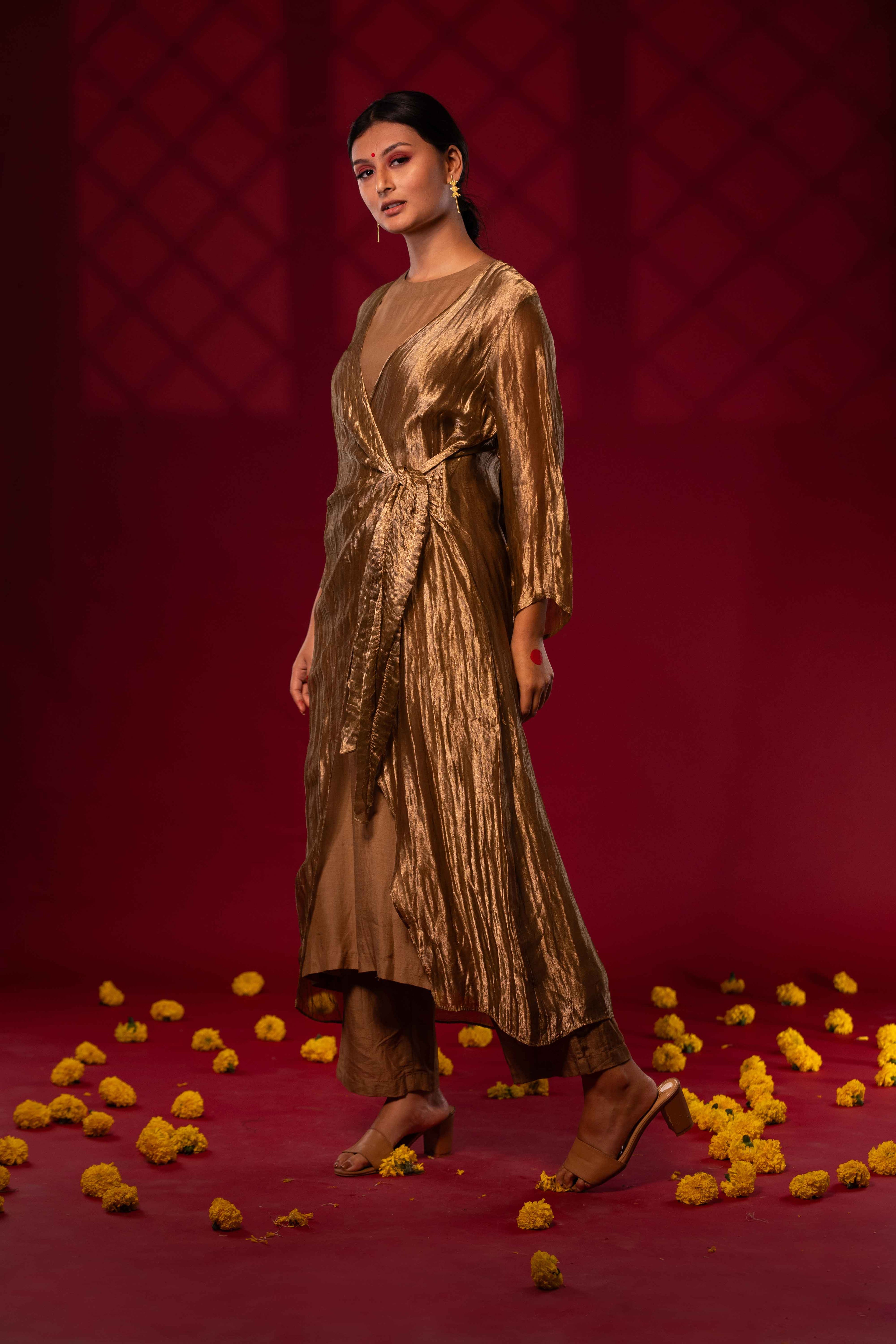 Dhyuti by Chambray & Co. with Qurbat by Chambray & Co at Kamakhyaa for sustainable fashion