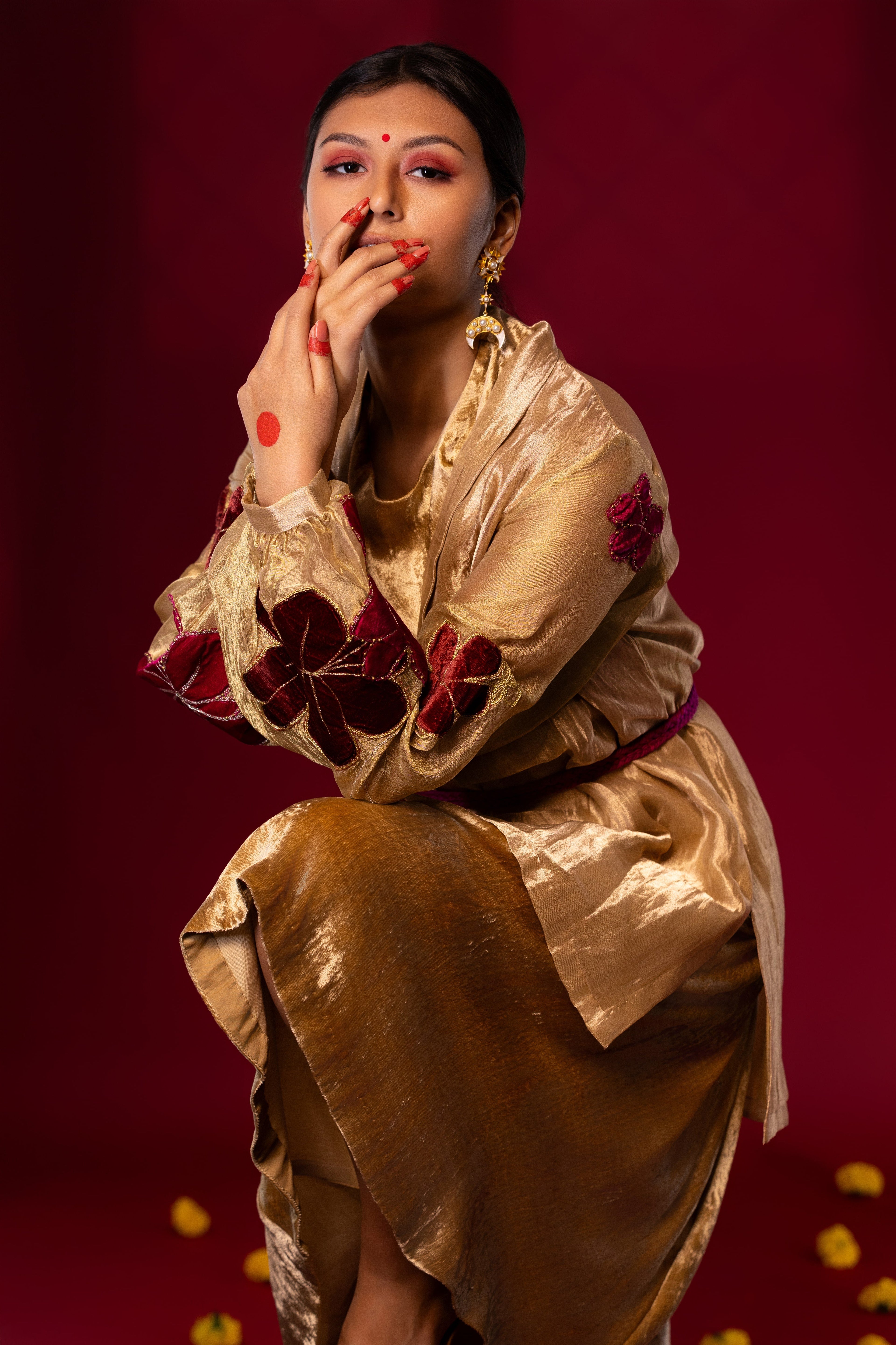 Sur Jacket by Chambray & Co. with Qurbat by Chambray & Co at Kamakhyaa for sustainable fashion