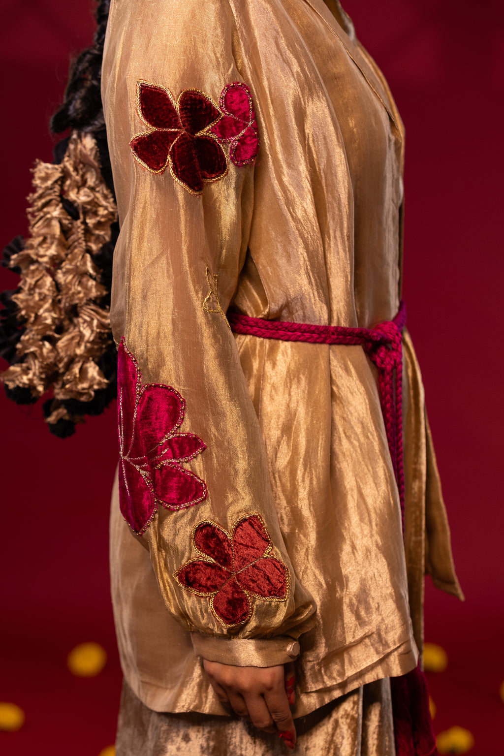 Sur Jacket by Chambray & Co. with Qurbat by Chambray & Co at Kamakhyaa for sustainable fashion