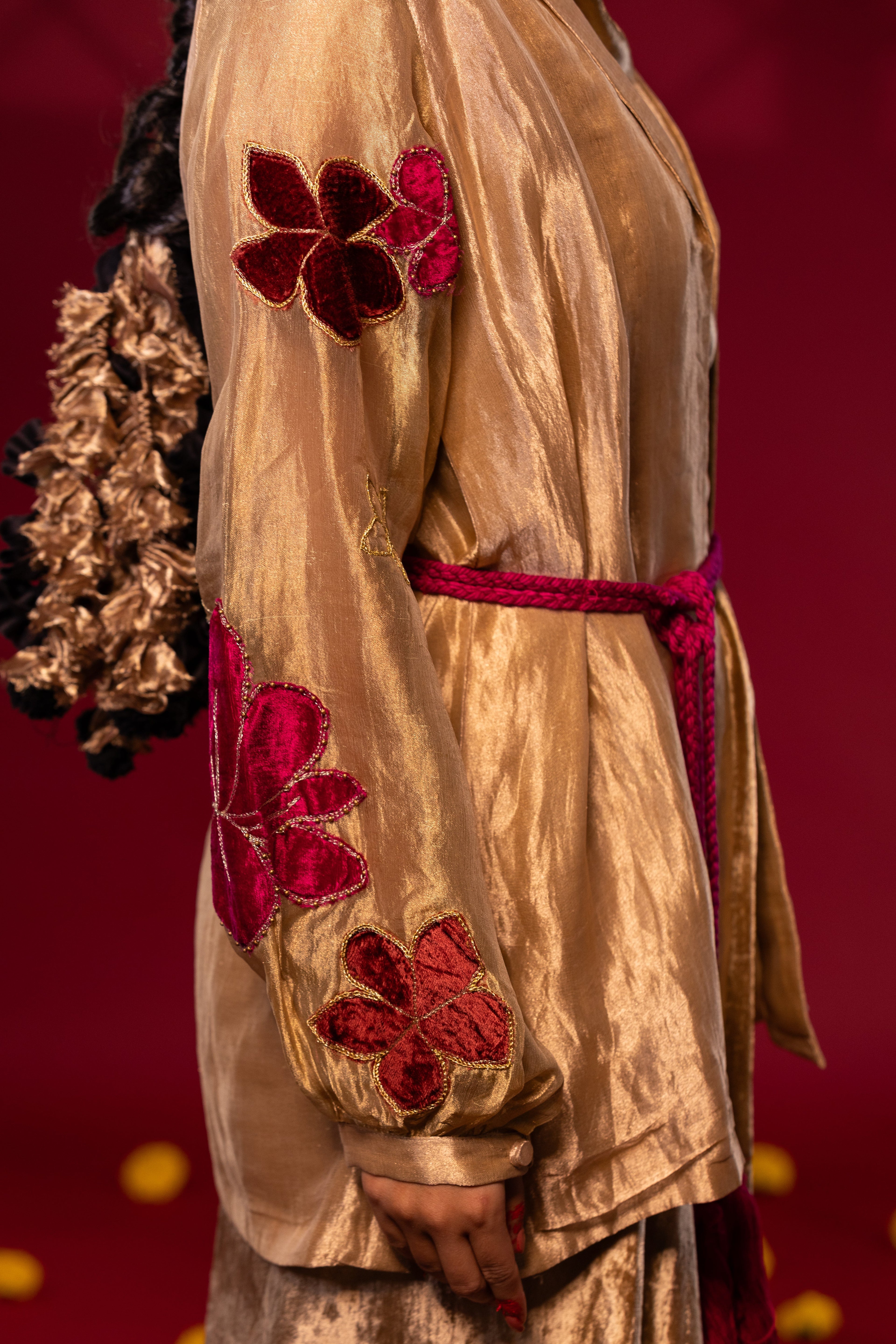 Sur Jacket by Chambray & Co. with Qurbat by Chambray & Co at Kamakhyaa for sustainable fashion