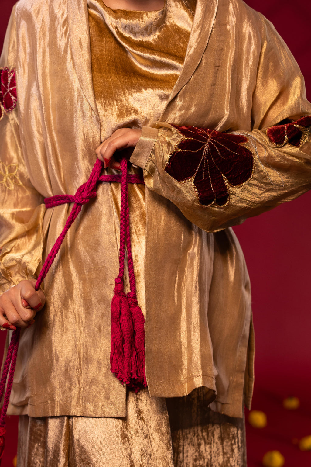 Sur Jacket by Chambray & Co. with Qurbat by Chambray & Co at Kamakhyaa for sustainable fashion