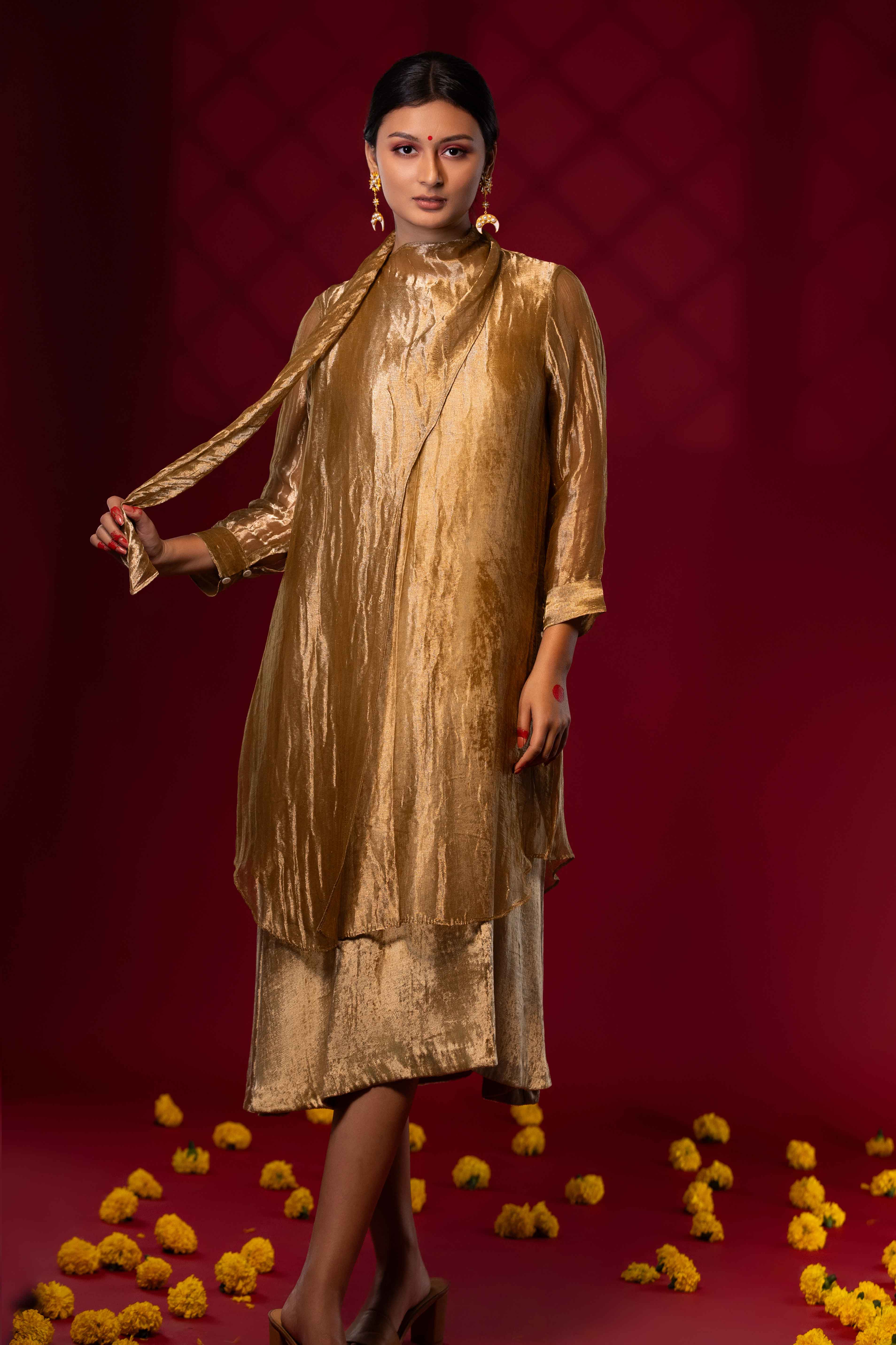 Ashwi by Chambray & Co. with Qurbat by Chambray & Co at Kamakhyaa for sustainable fashion