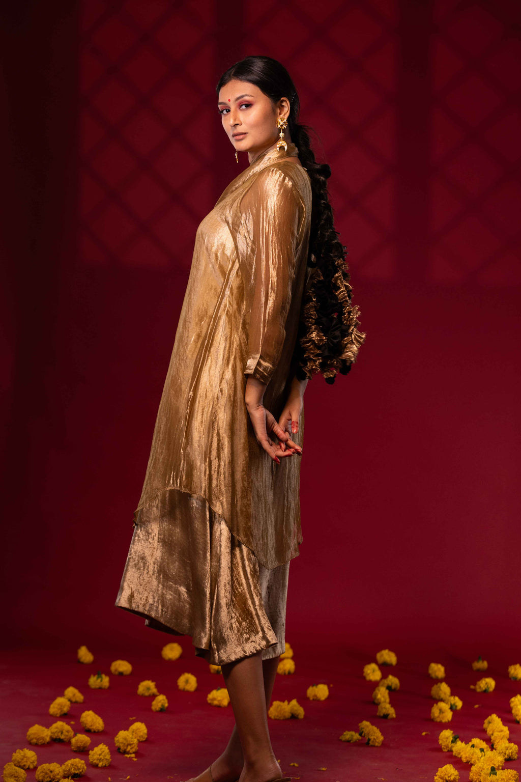 Ashwi by Chambray & Co. with Qurbat by Chambray & Co at Kamakhyaa for sustainable fashion