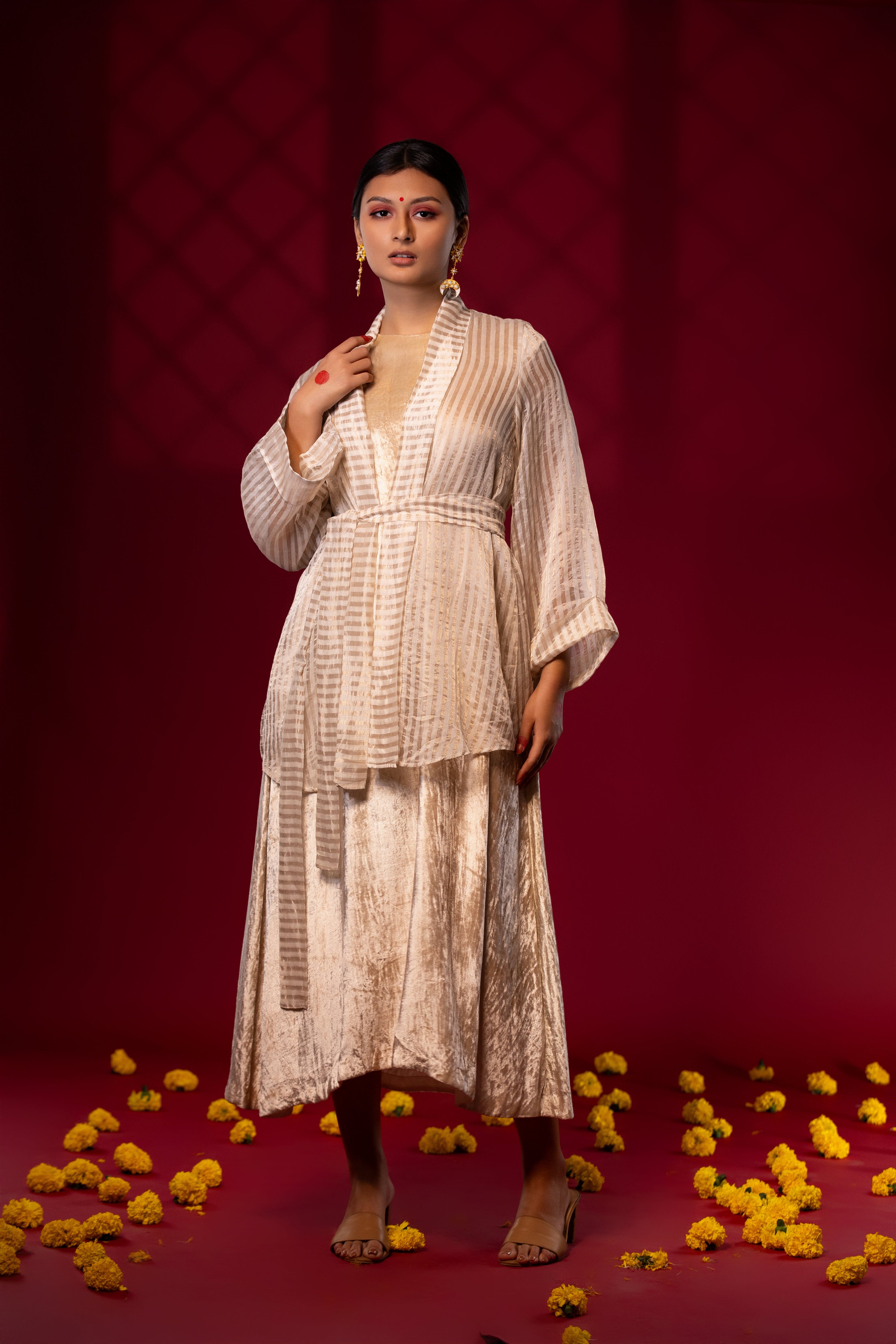 Naima by Chambray & Co. with Qurbat by Chambray & Co at Kamakhyaa for sustainable fashion