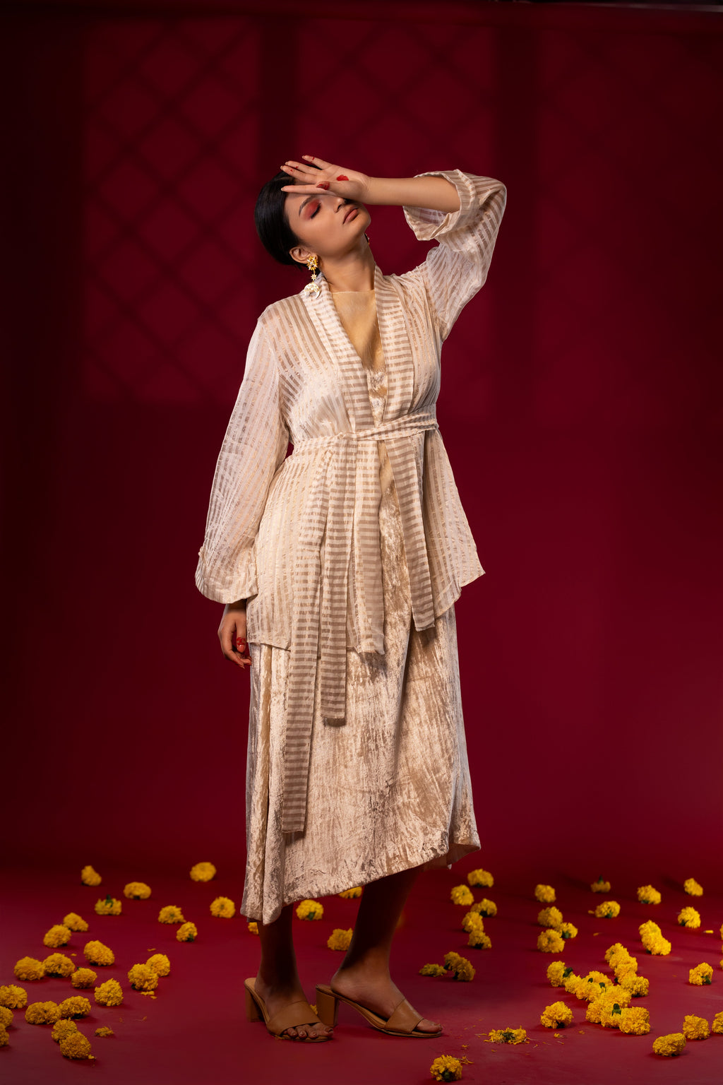 Naima by Chambray & Co. with Qurbat by Chambray & Co at Kamakhyaa for sustainable fashion