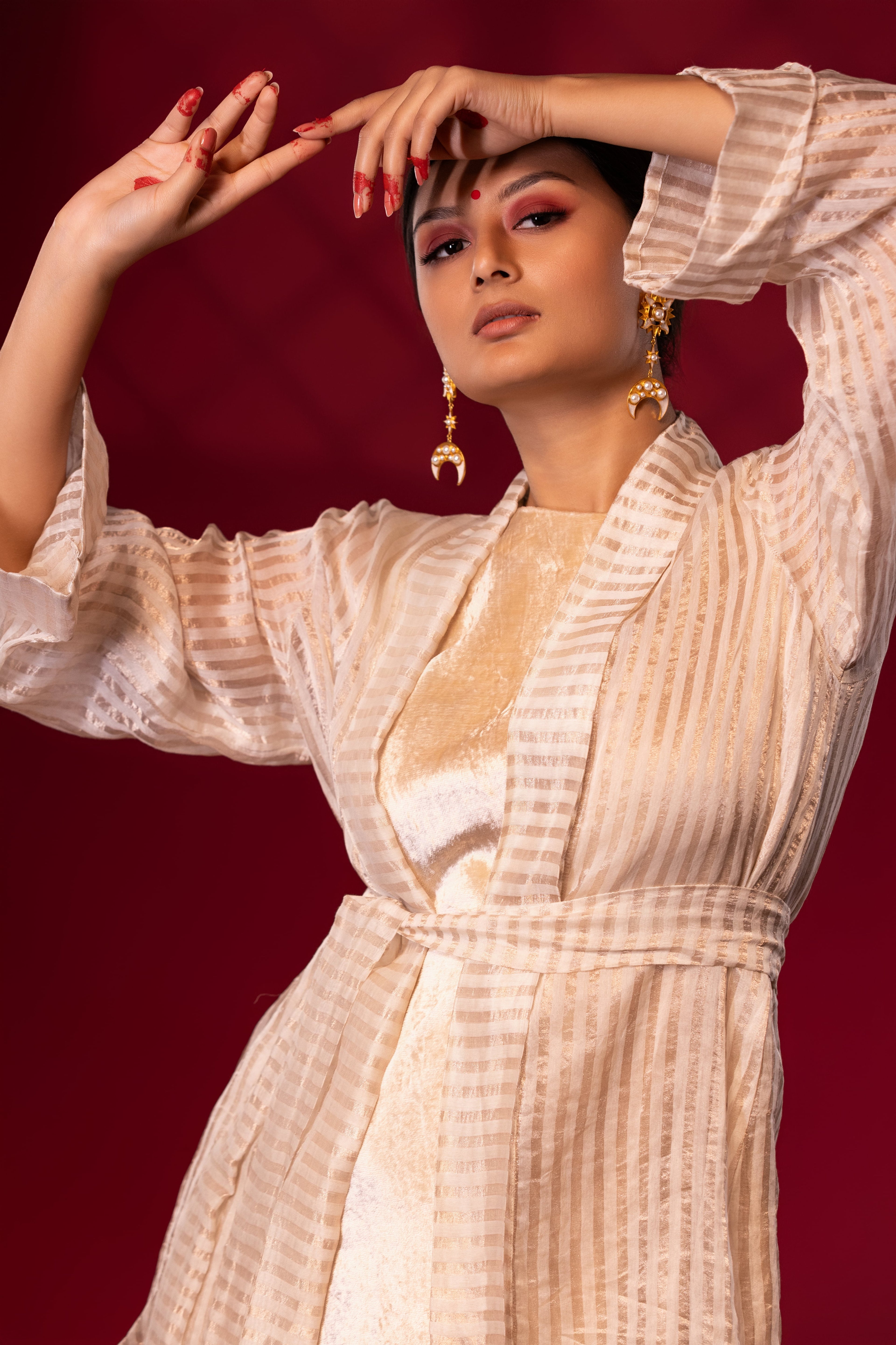 Naima by Chambray & Co. with Qurbat by Chambray & Co at Kamakhyaa for sustainable fashion