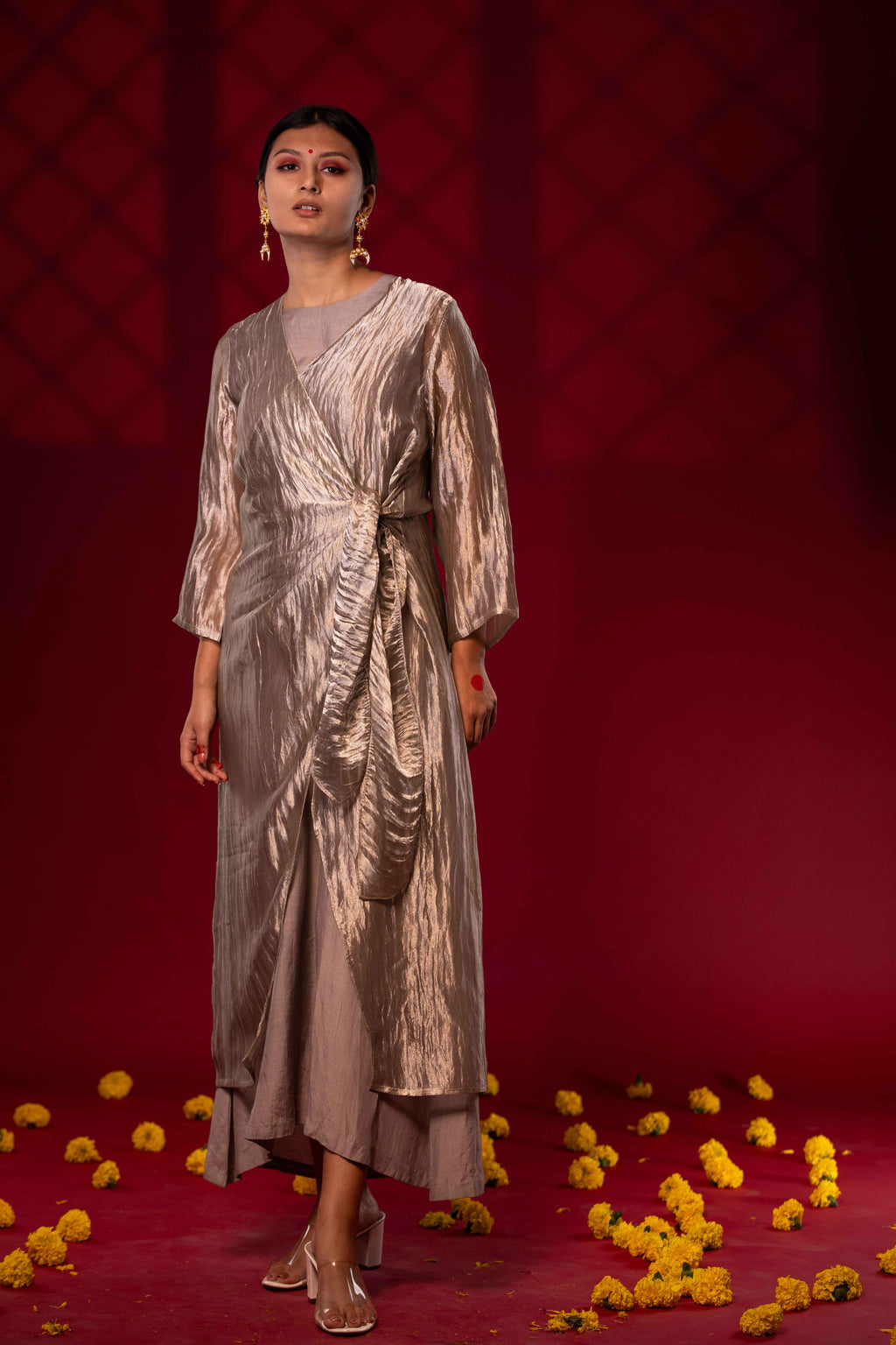 Dhiti by Chambray & Co. with Qurbat by Chambray & Co at Kamakhyaa for sustainable fashion