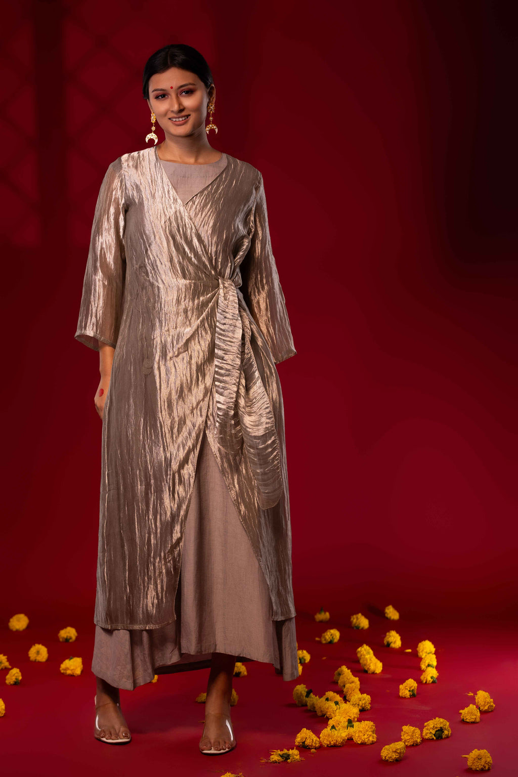 Dhiti by Chambray & Co. with Qurbat by Chambray & Co at Kamakhyaa for sustainable fashion