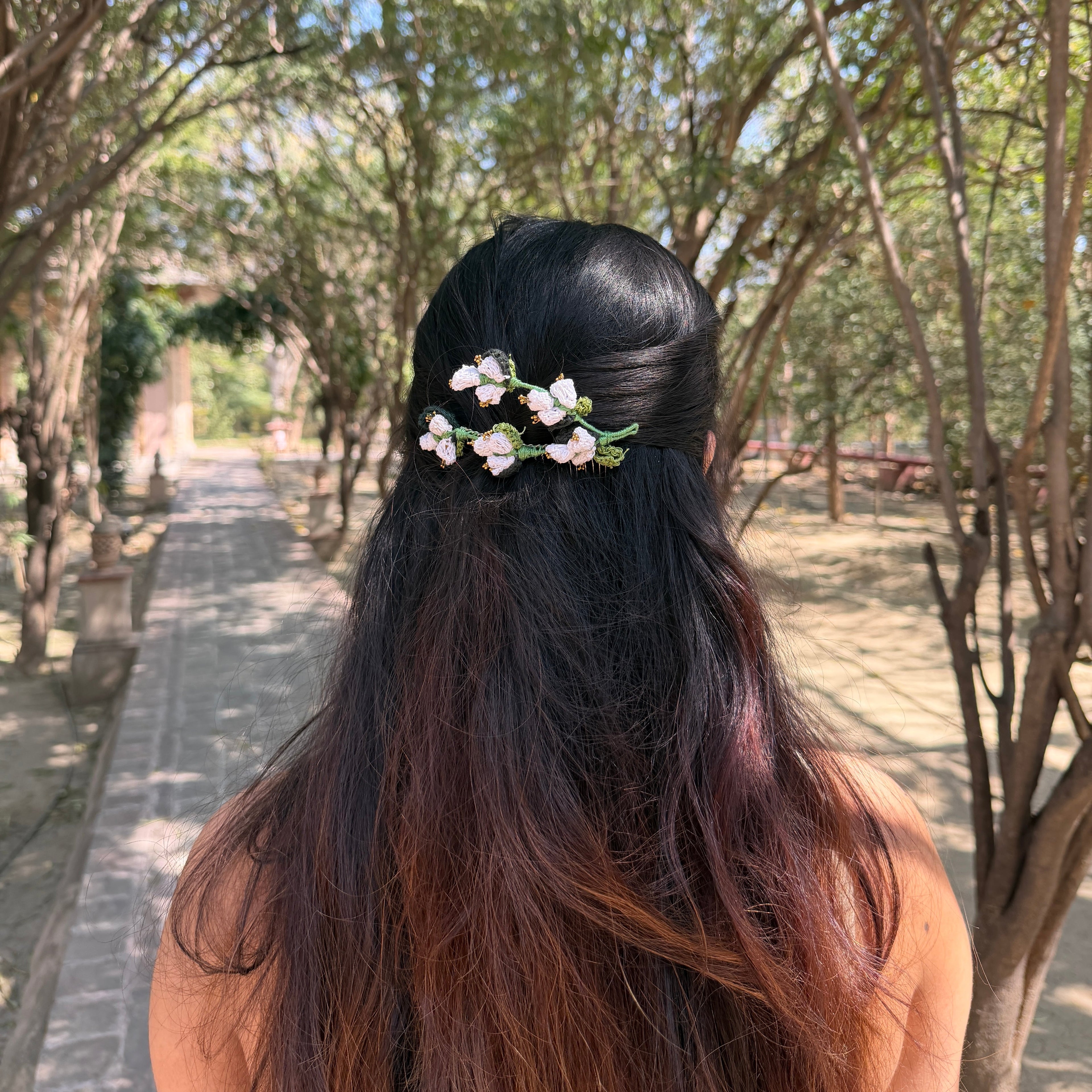 Mogra Hair Comb by Ikriit'm with Comb at Kamakhyaa for sustainable fashion