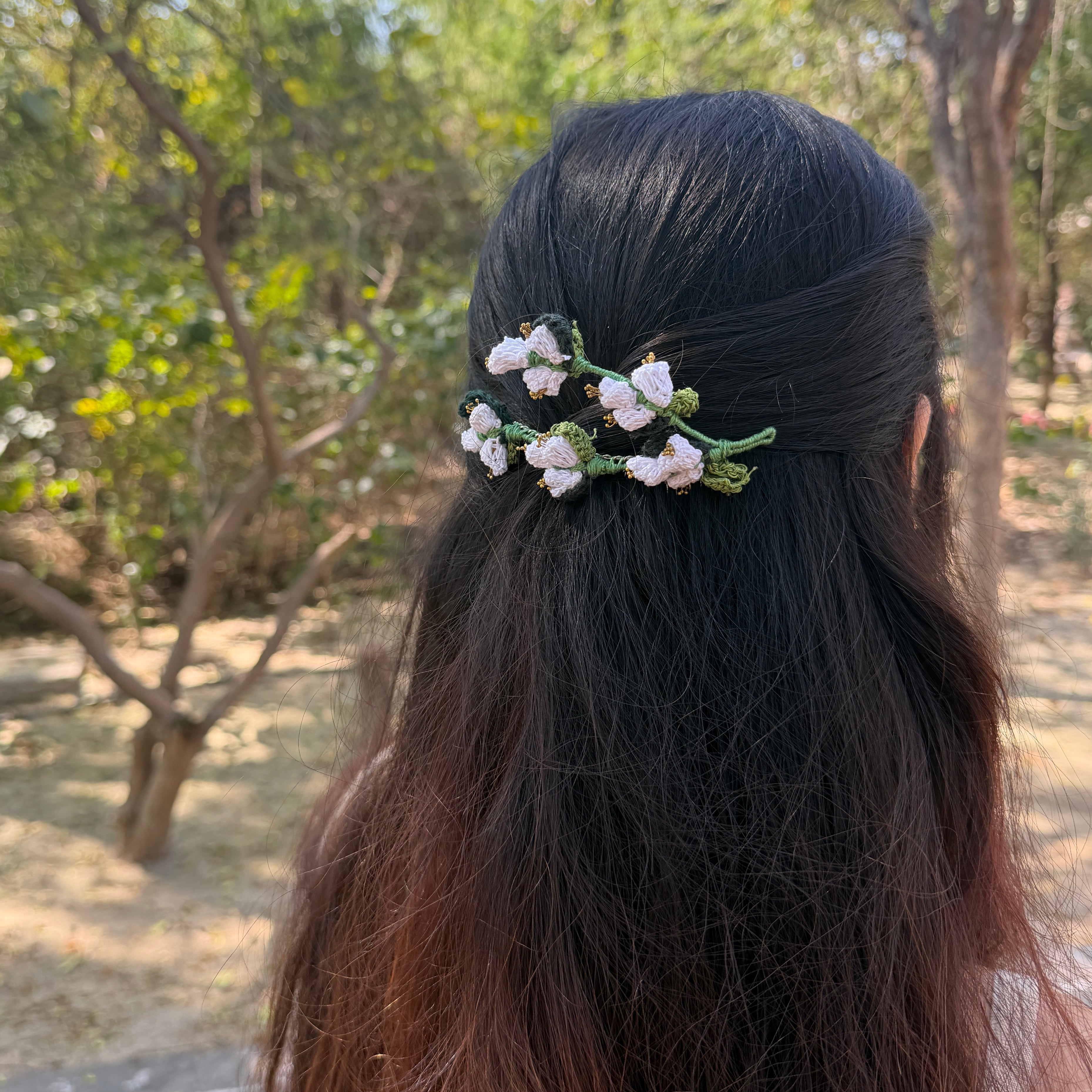 Mogra Hair Comb by Ikriit'm with Comb at Kamakhyaa for sustainable fashion