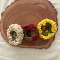 Trio of Gajra Scrunchies Set of 3 by Ikriit'm with at Kamakhyaa for sustainable fashion