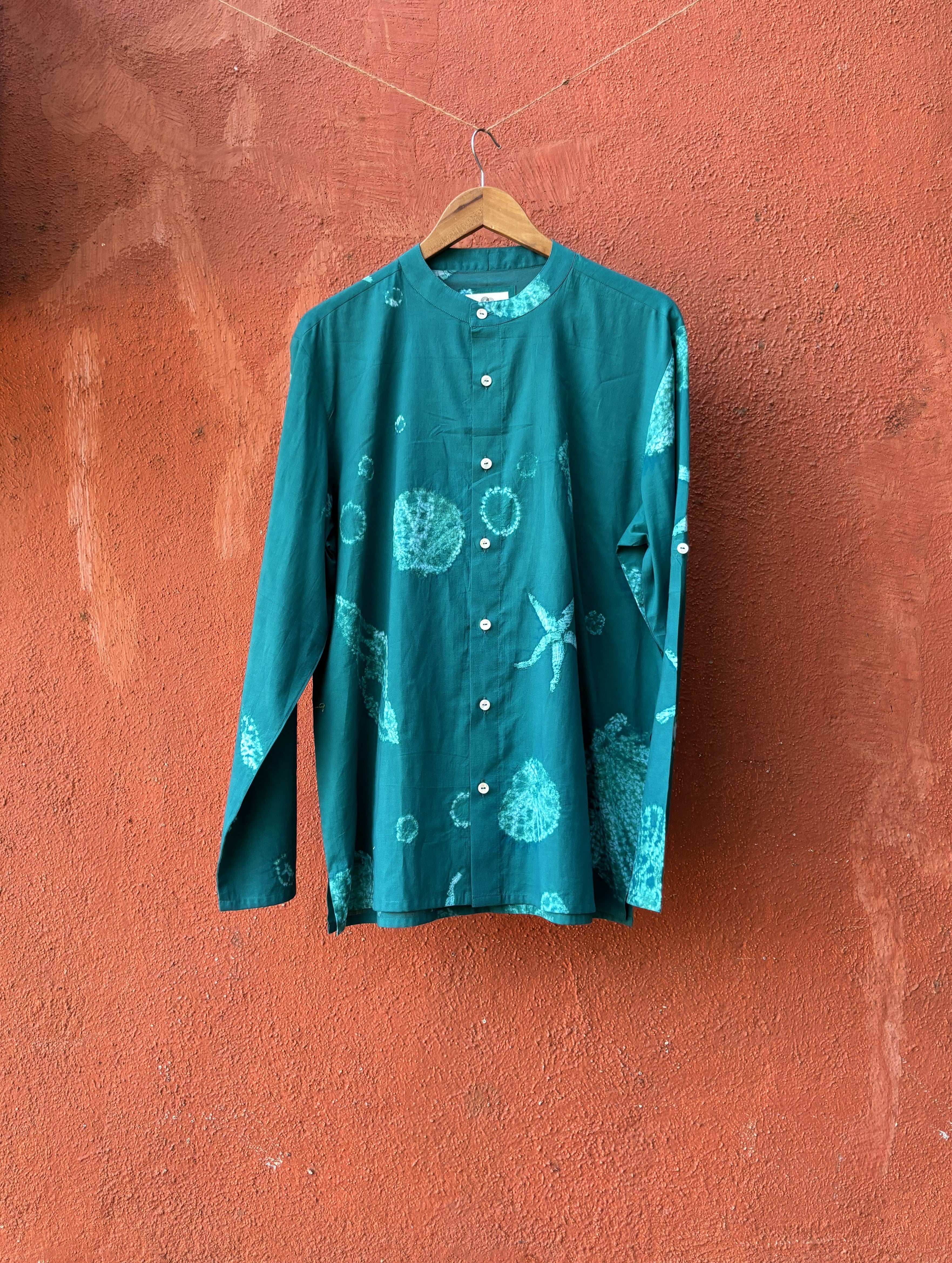 Seabreeze Button-Up by anushé pirani with Menswear, T-Shirts & Shirts at Kamakhyaa for sustainable fashion