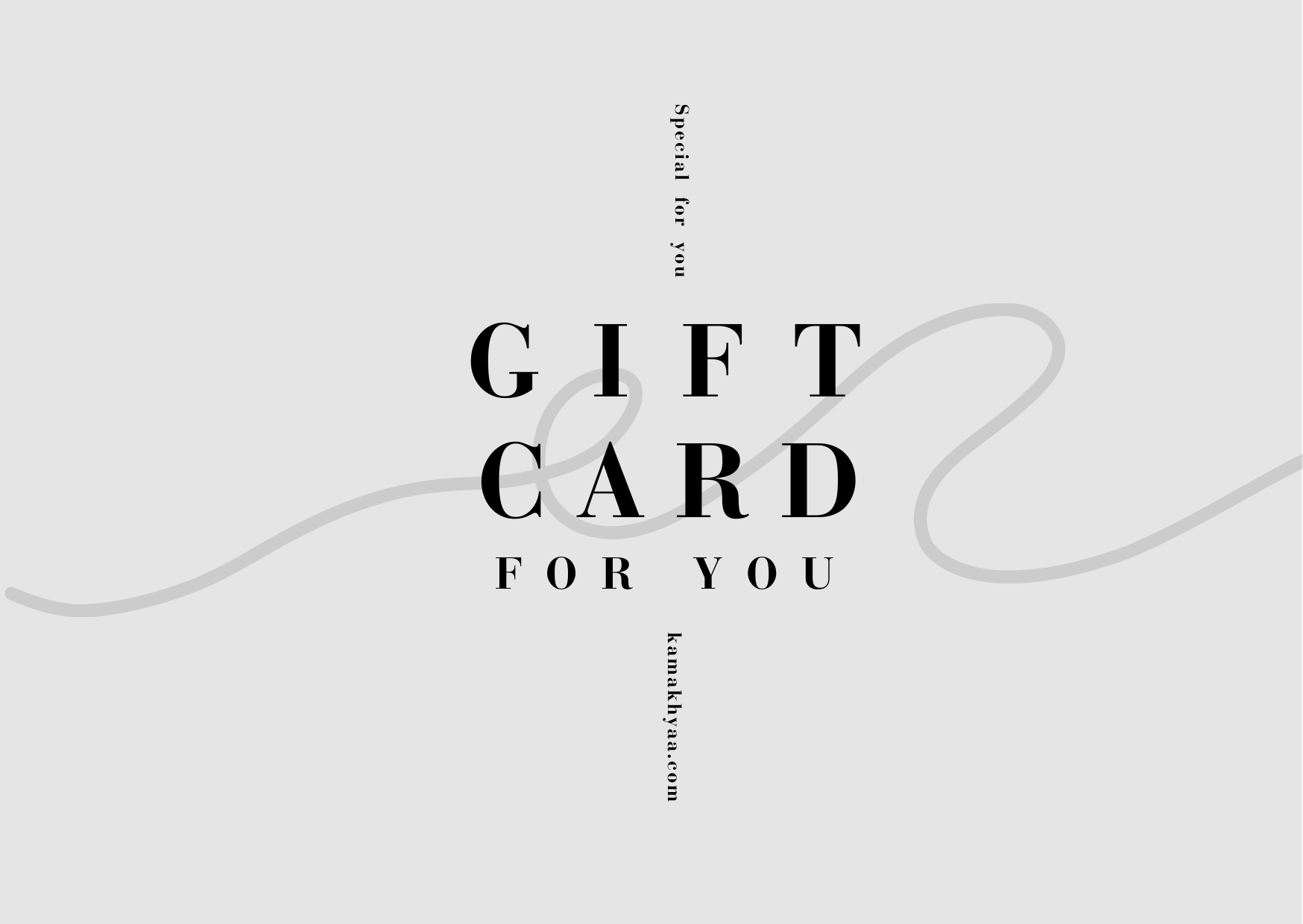 KKY Gift Card by Kamakhyaa with gift card at Kamakhyaa for sustainable fashion