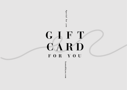 KKY Gift Card by Kamakhyaa with gift card at Kamakhyaa for sustainable fashion